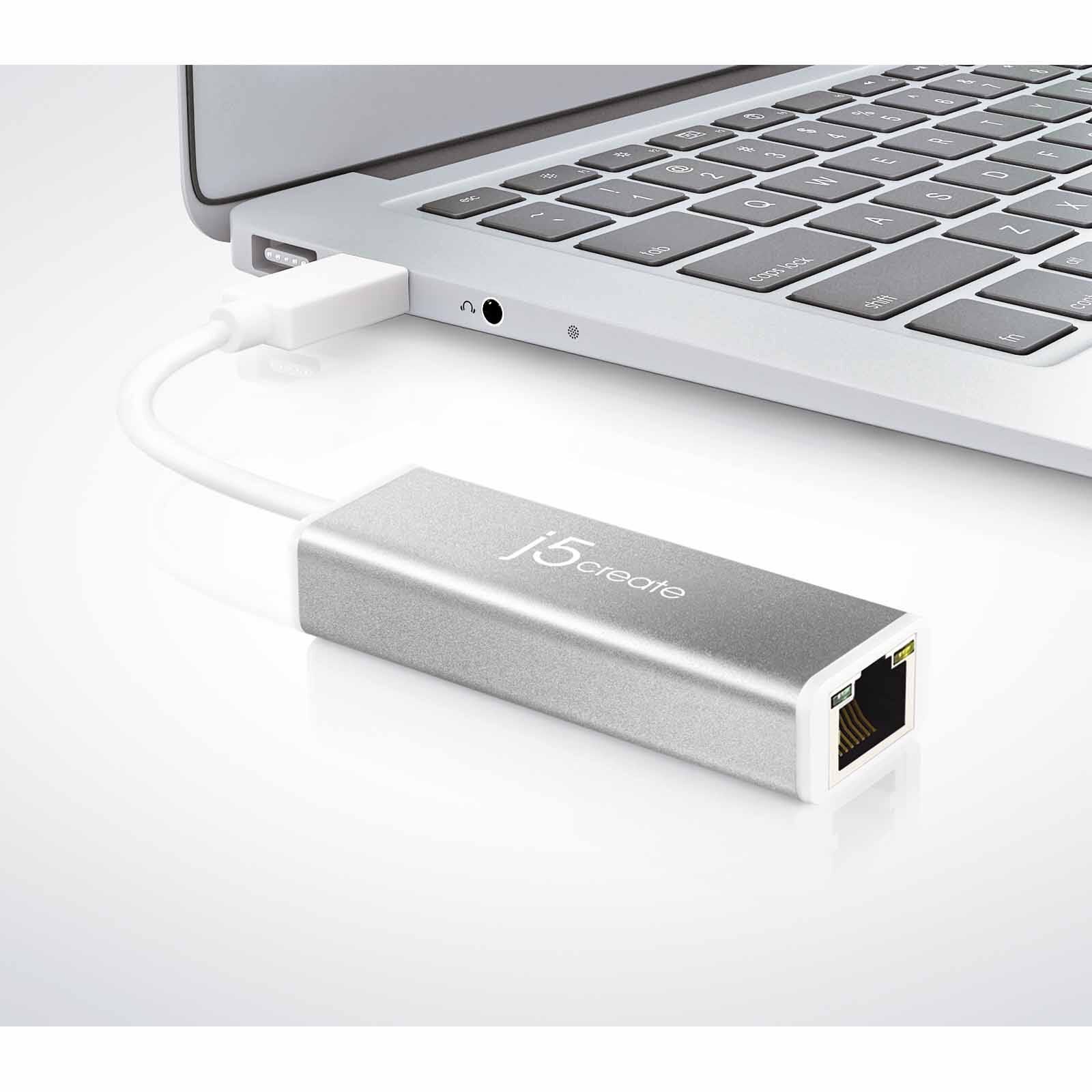 J5CREATE Usb 3.0 To G Ethernet Adapter JUE130-image 3