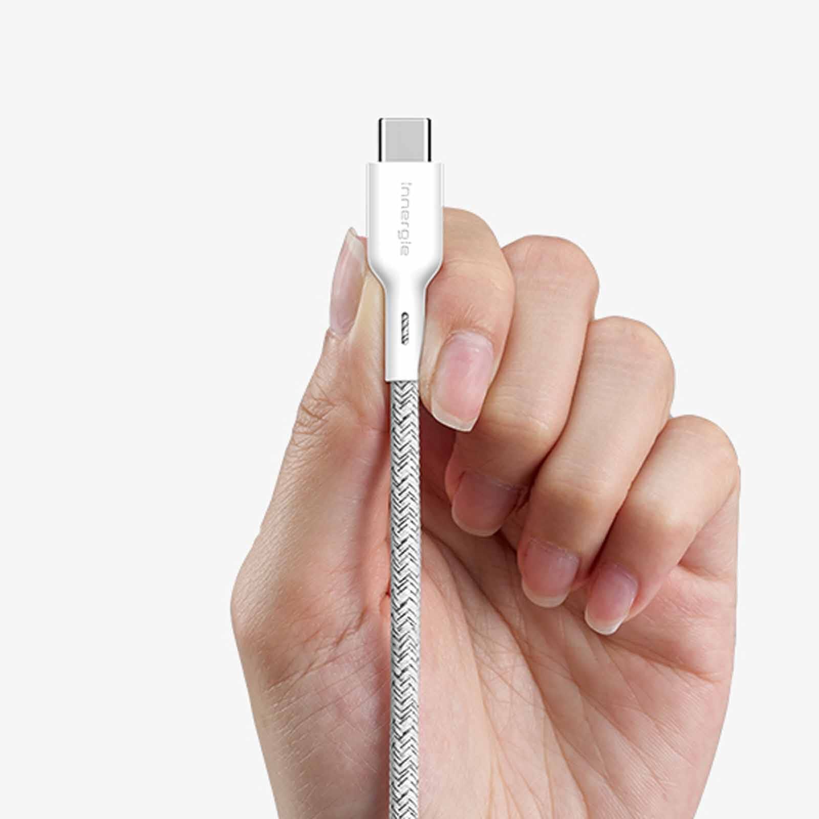 INNERGIE Usb-c To Usb-c 100w Cable 1m (white) ACC-S100NW TA-image 3
