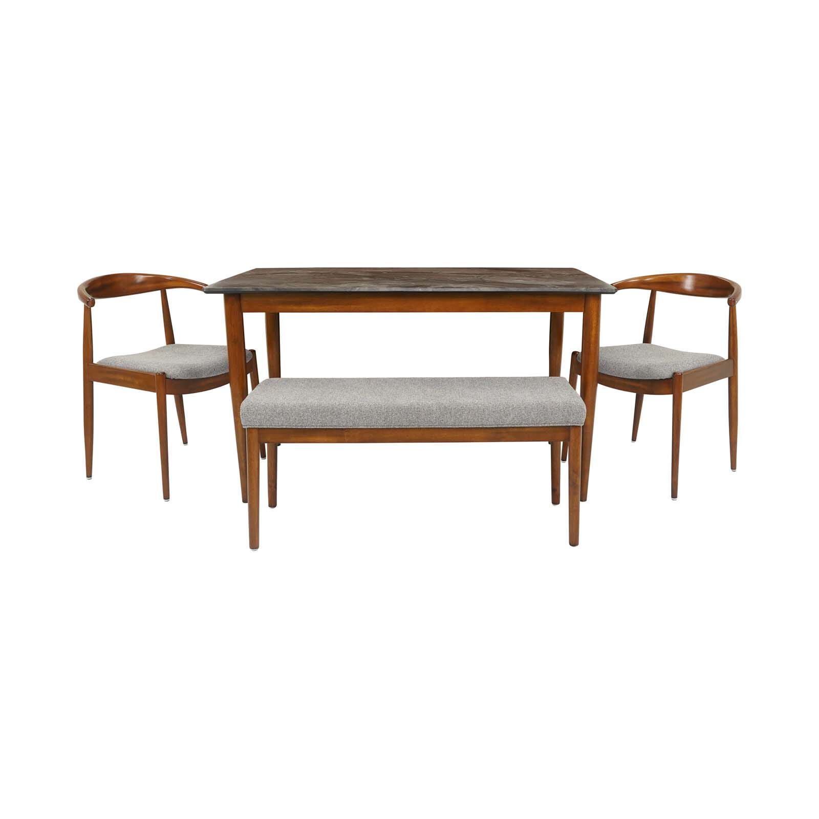 MUZE 4 Piece Dining Set PERLIS