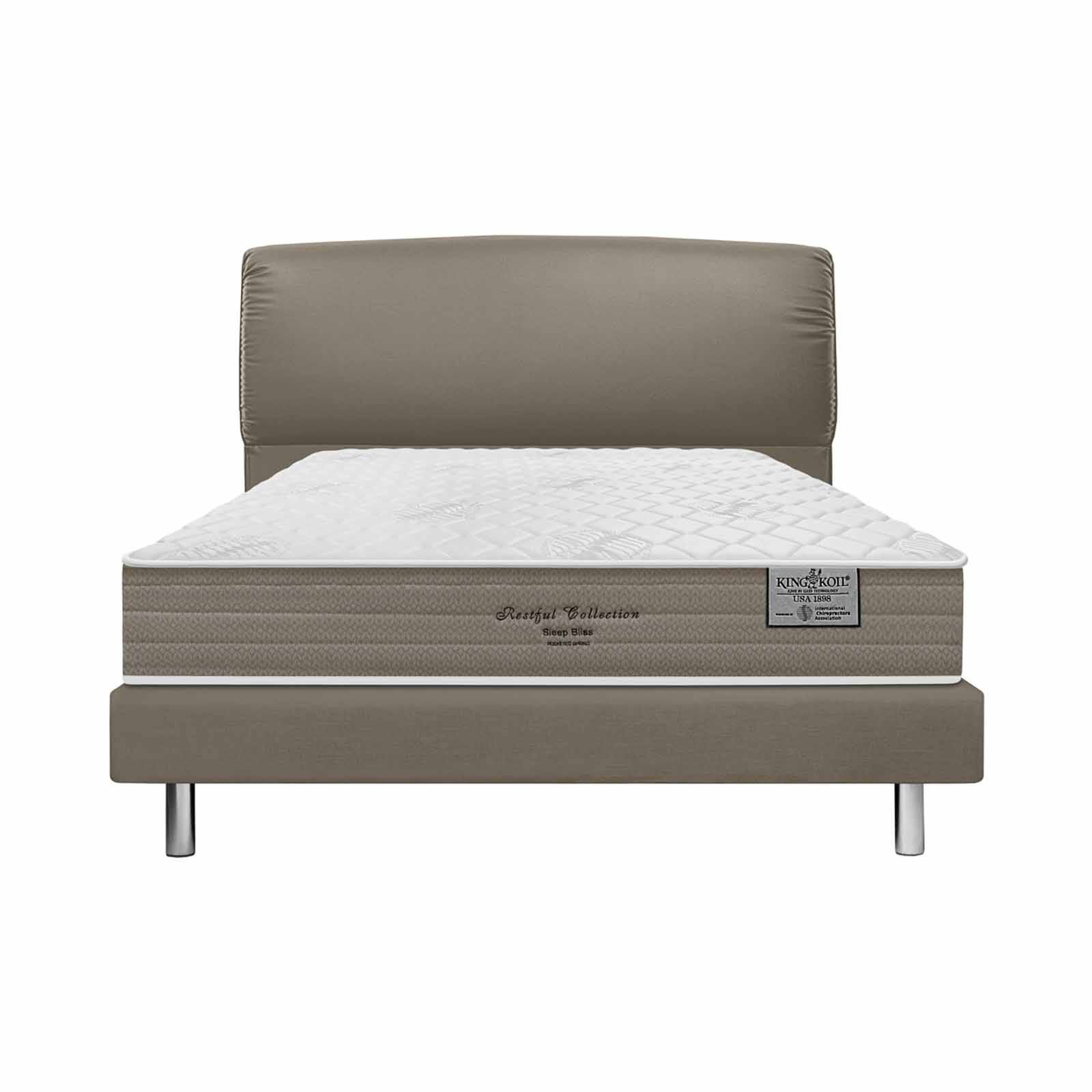KINGKOIL Restful Collection Sleep Bliss Super Single Size Mattress W/ss193 Storage Divan And Headboard RESTFUL COLLECTION SLEEP BLISS-image 1