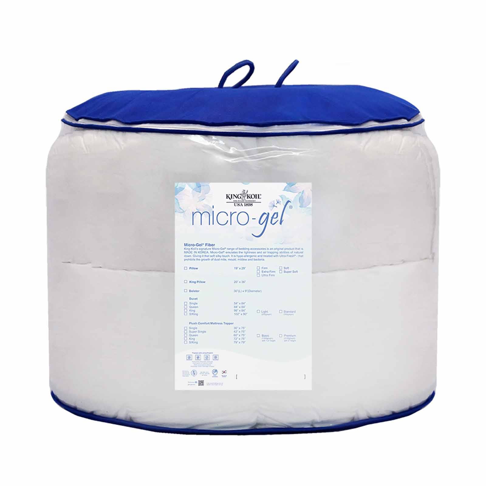 KINGKOIL Premium Topper - Single MICROGEL COLLECTION-image 2