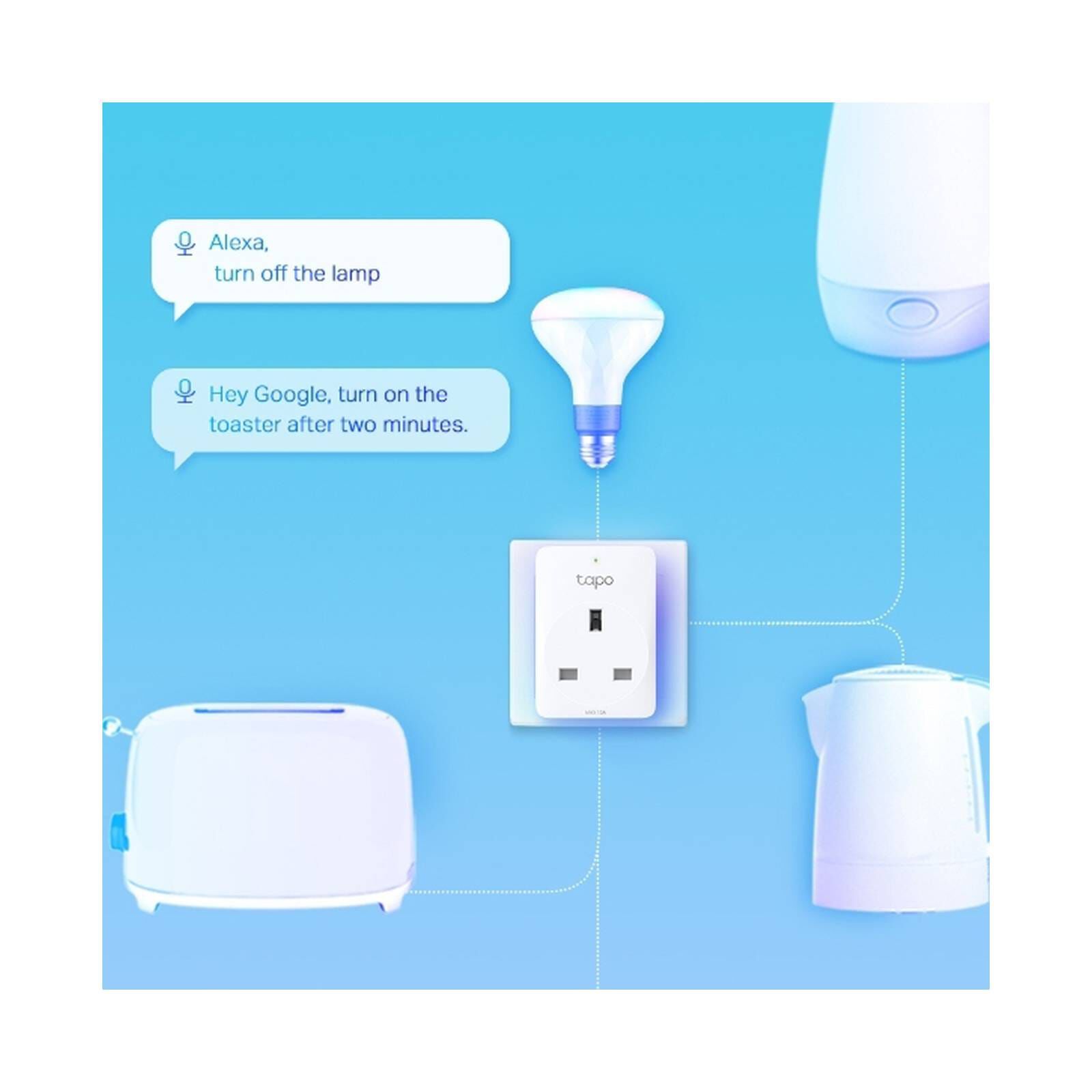 TP LINK Mini Smart Wi-fi Socket, Energy Monitoring, 2-pack TPL-TAPO-P110-2PK-image 6