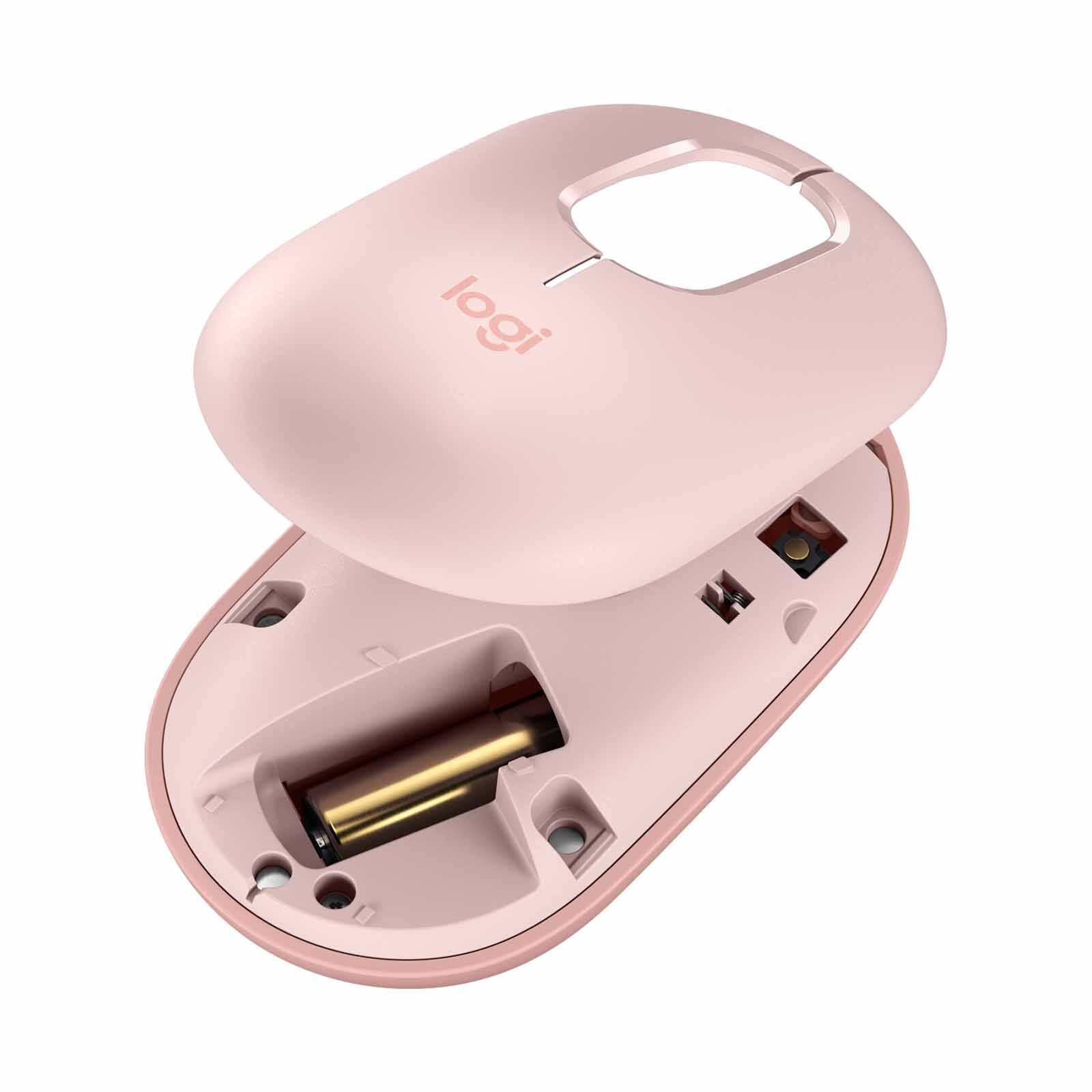 LOGITECH Pop Mouse With Emoji - Rose 910-007402-image 7
