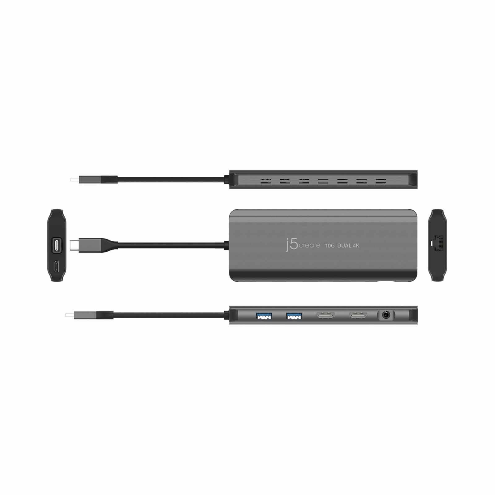 J5CREATE Usb-c Dual 4k Hdmi Mini Dock JCD398-image 4