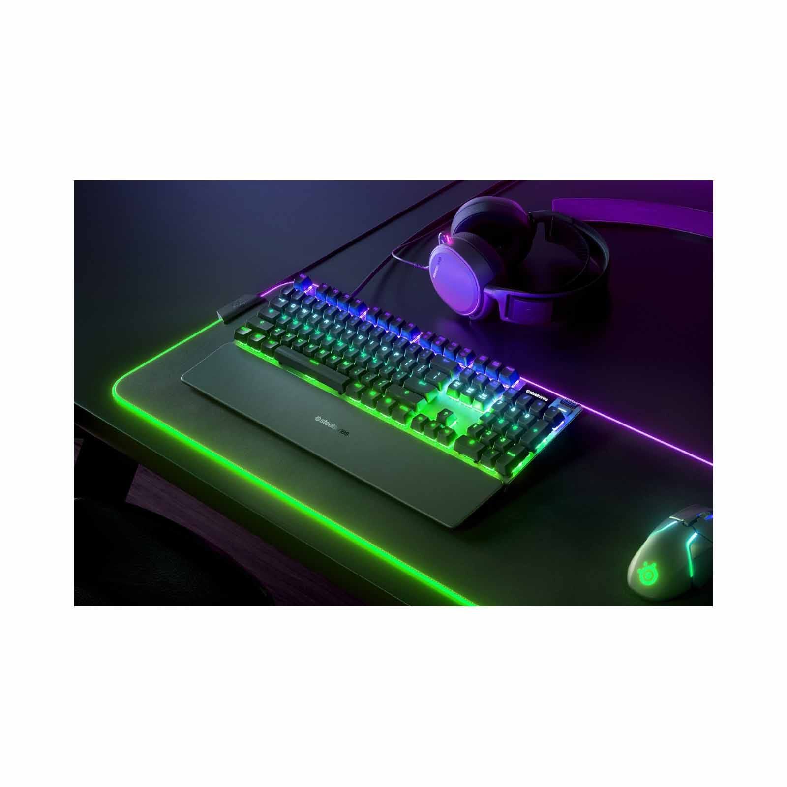 STEELSERIE Us Gaming Keyboard Blue Switch APEX 7 RGB-image 4