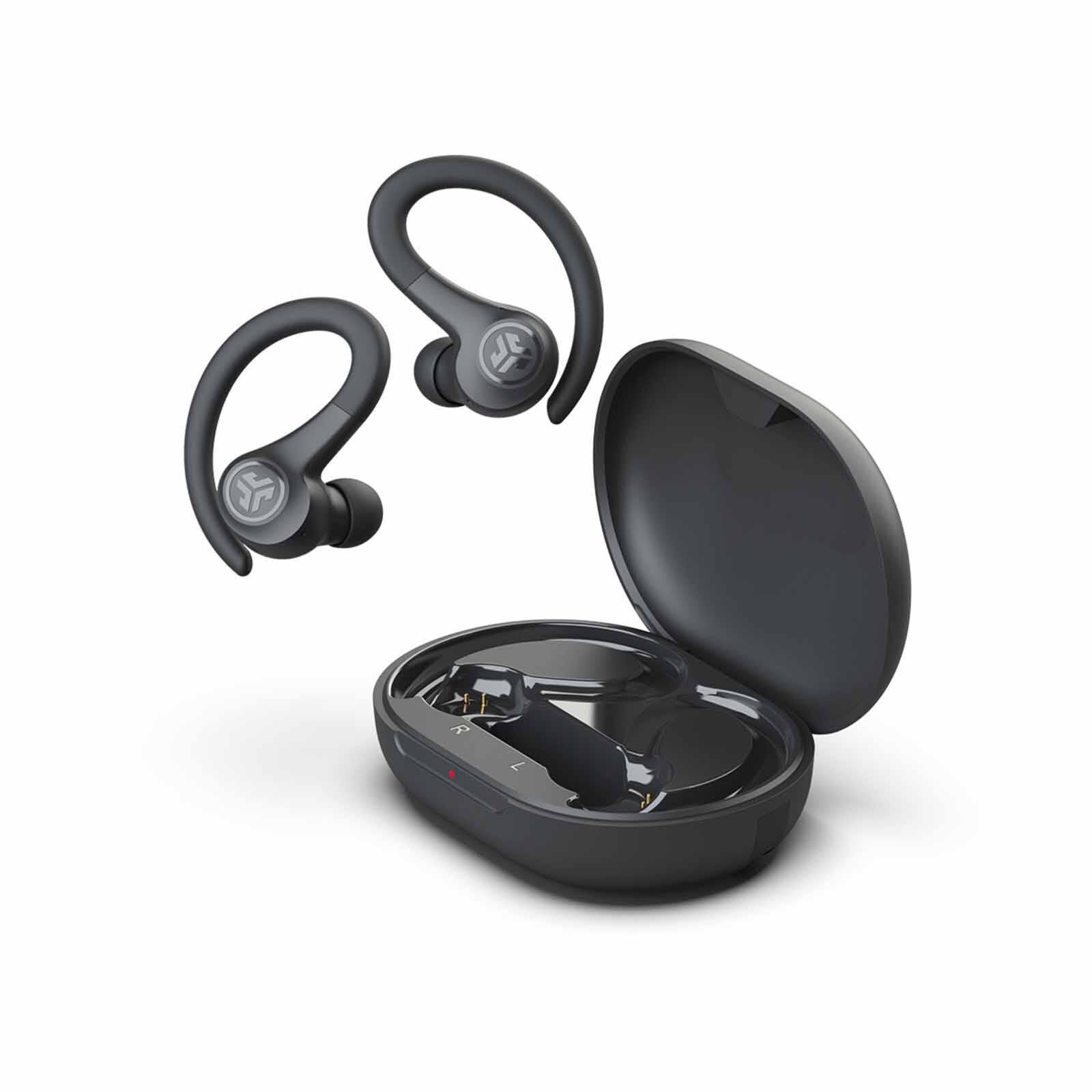 JLAB Go Sport+ True Wireless Earbuds - Graphite EBGAIRSPRTRBLK124-image 4