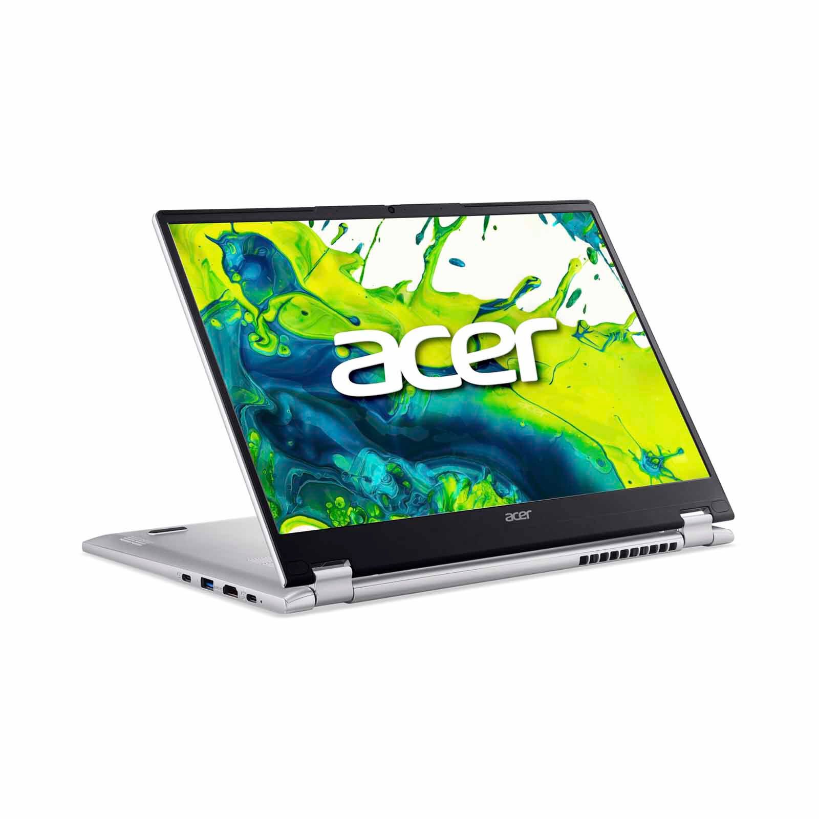ACER 14in Touch Intel Core Ultra 7 155u 16gb 512gb Ssd Win 11 Home ASPIRE SPIN 14 ASP14-51N-70S3 (SILVER)-image 2
