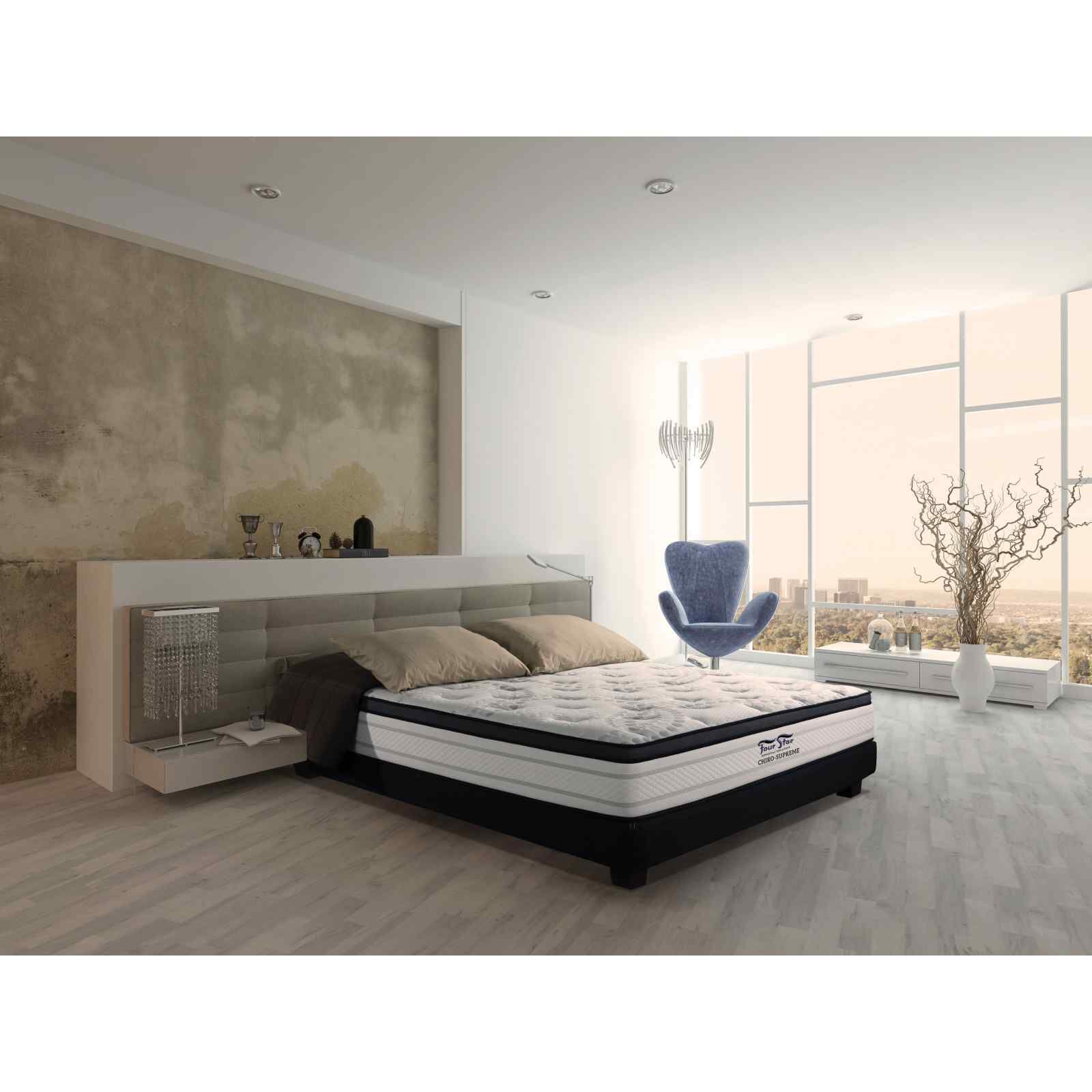 FOUR STAR King Size Mattress CHIRO SUPREME