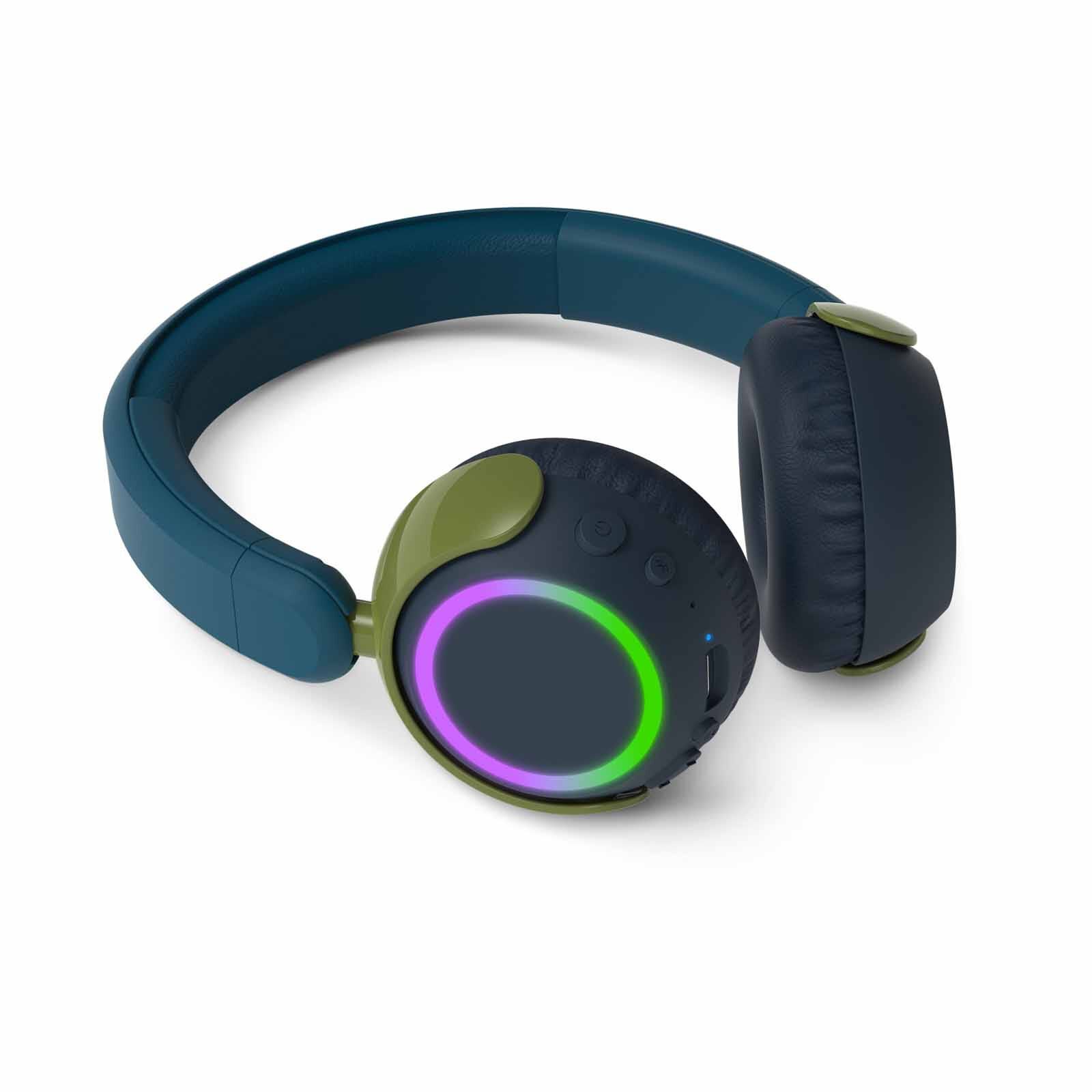 PHILIPS Kids Wireless On-ear Headphones Crystal Teal TAK4200CT/00-image 8