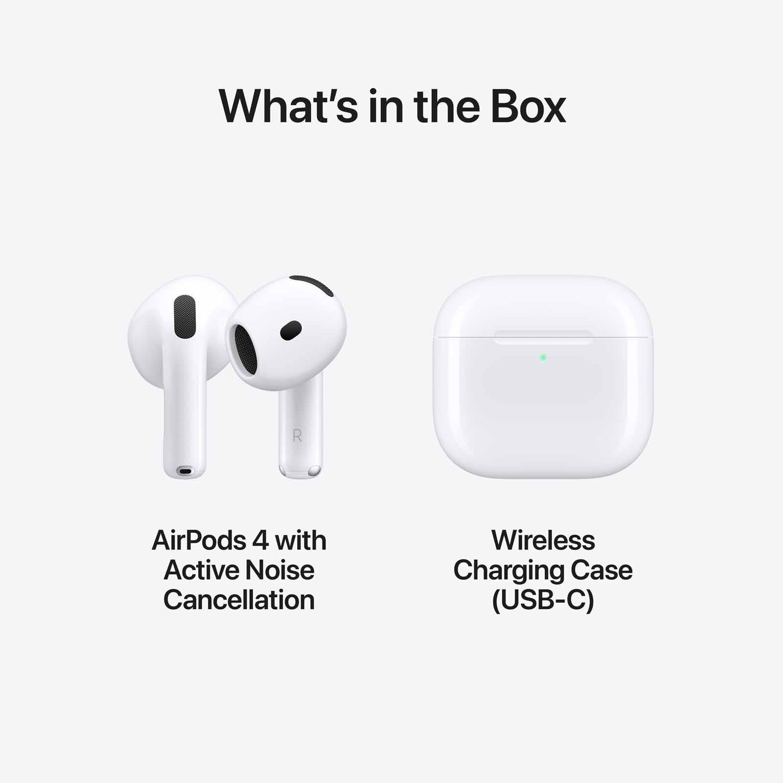 APPLE Airpods 4 With Active Noise Cancellation MXP93ZA/A-image 10