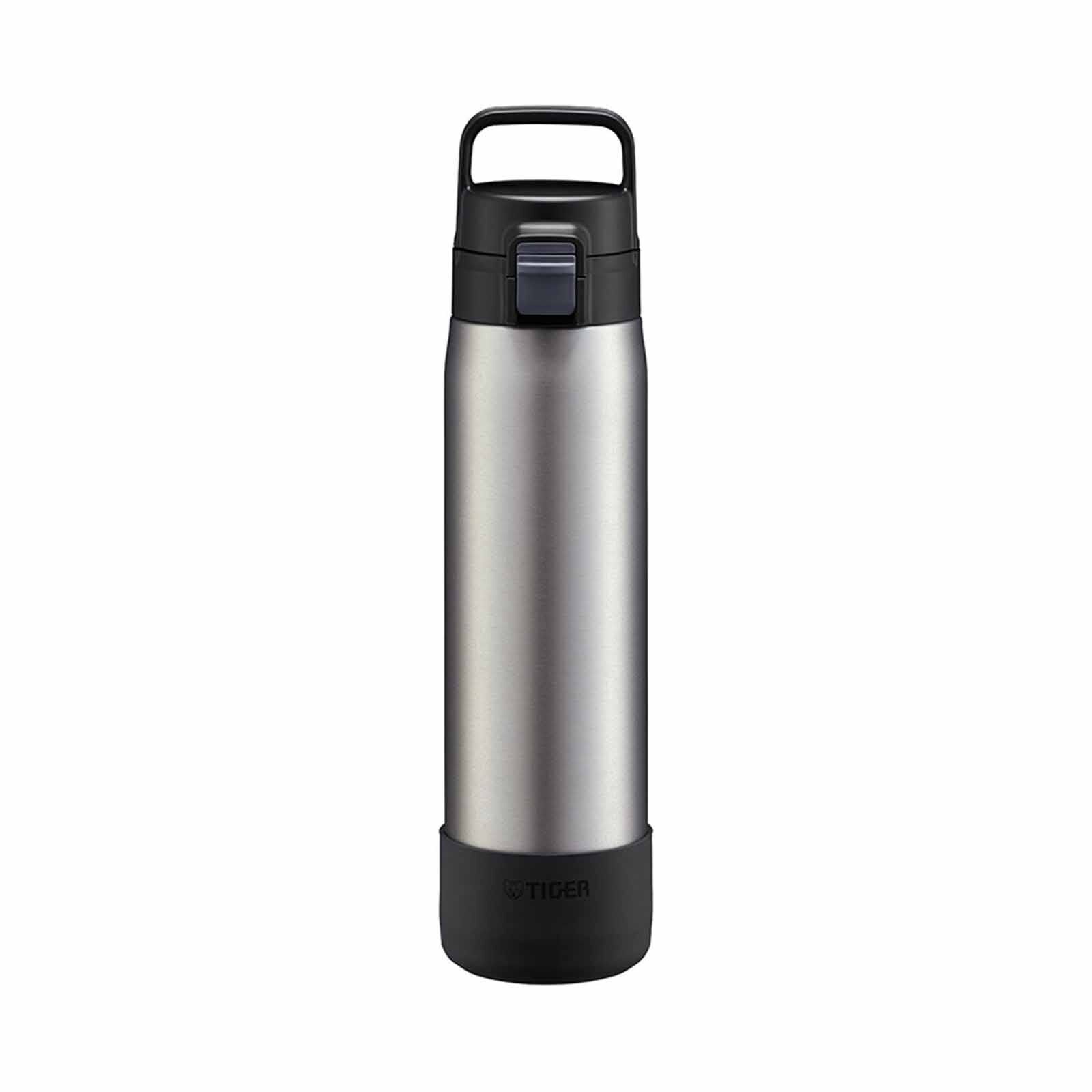 TIGER 0.8lt Push-botton Lid Stainless Steel Bottle (matte Stainless) MTA-B080 (XM)