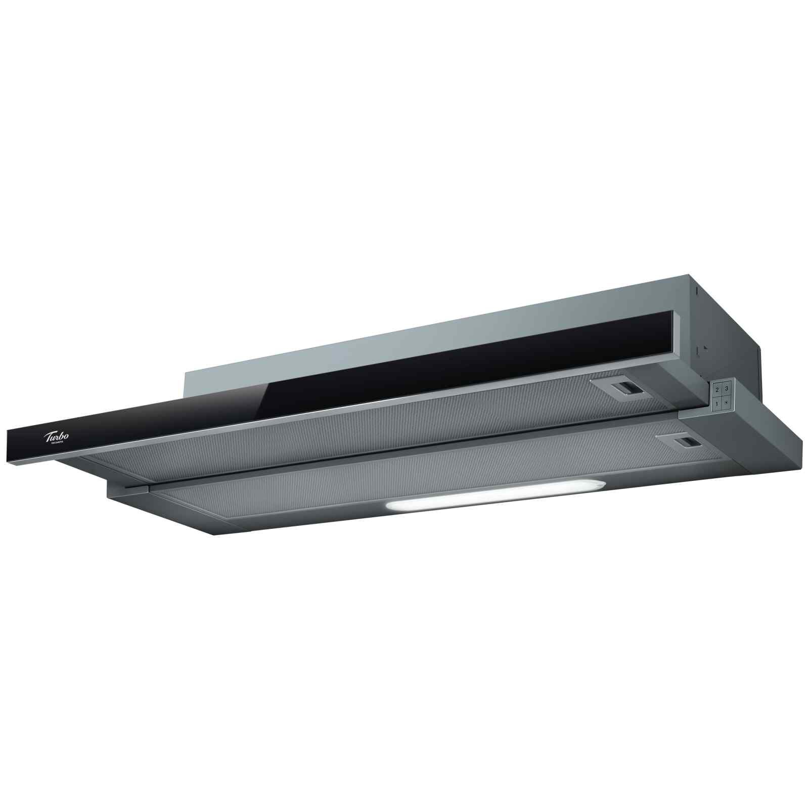 TURBO Incanto Telescopic Hood (90cm) (exclude Installation) TL50090BK-image null