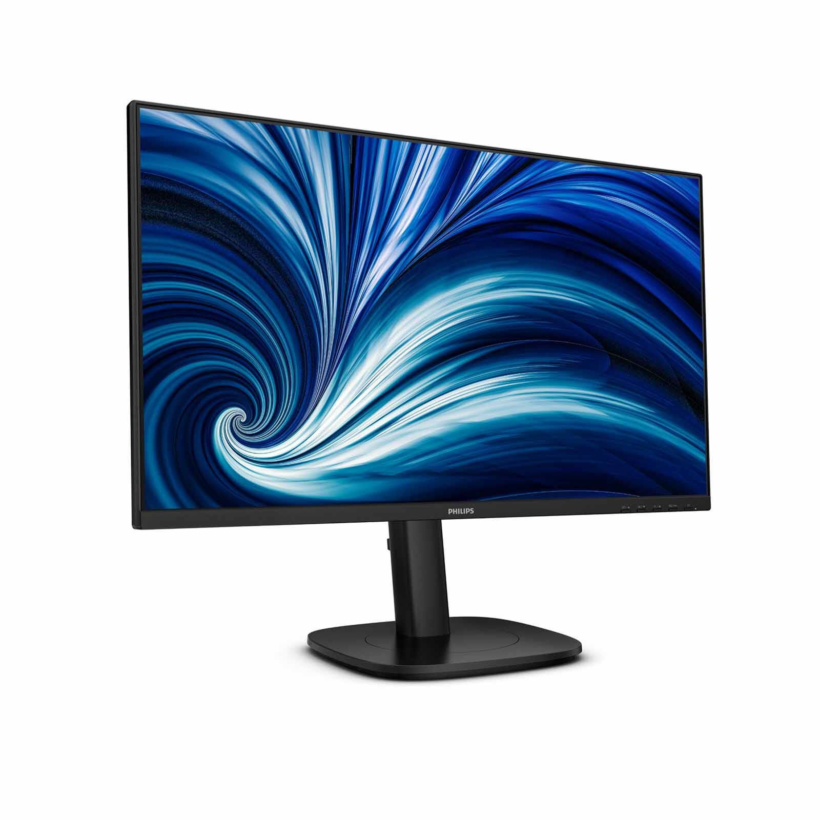 PHILIPS 24in Ips Qhd Usb-c (pd90w) Adaptive Sync Softblue Tech Monitor 24B2U3601-image 5