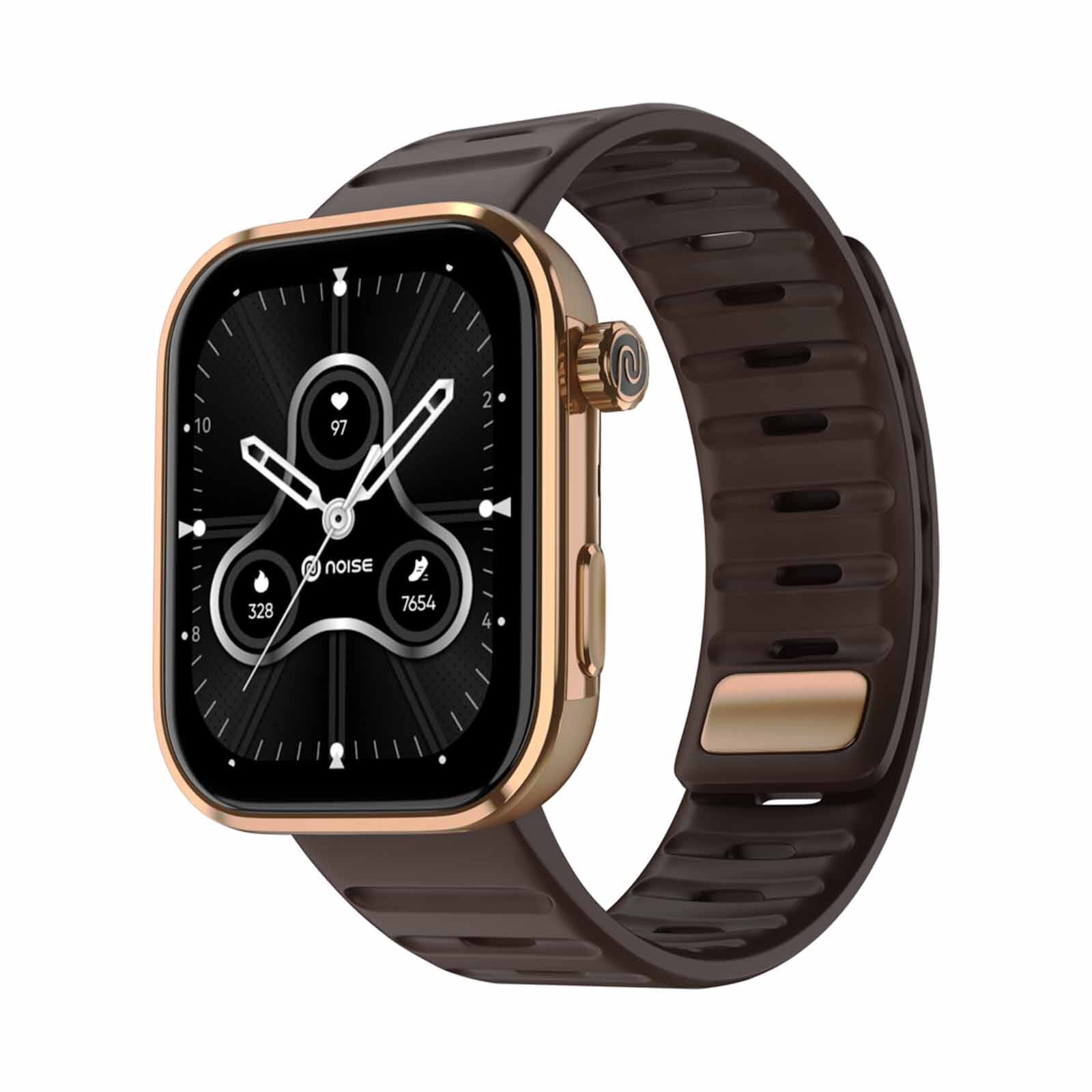 NOISE Colorfit Pro 6 Max Smartwatch - Signature Brown WRB-SW-CFPRO6MAX-SI_MG-CPR_CHCLT-image 3
