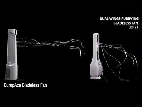 EUROPACE Purifying Dc Bladeless Fan (alphine White) EBF Z1 ALPHINE WHITE-image 4