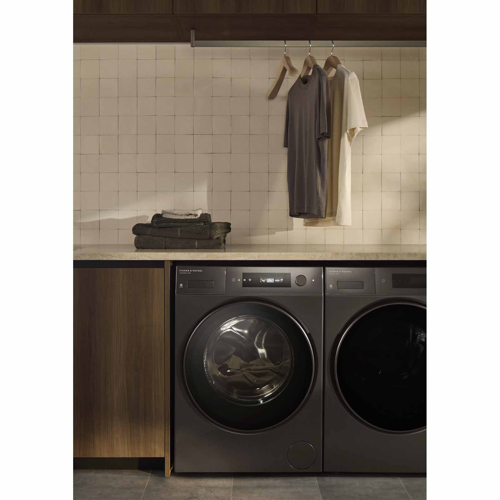 FISHER & P Front Load Washer - Graphite (10kg) WH1060DG5-image 3