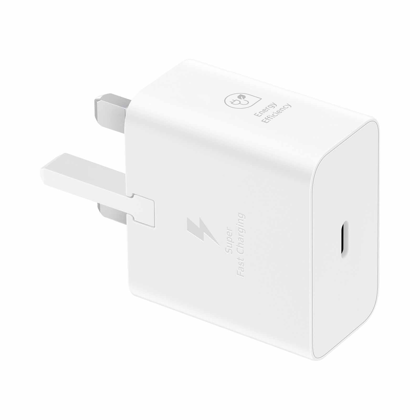 SAMSUNG 25w Travel Adapter Without Cable White EP-T2510NWEGGB-image 1