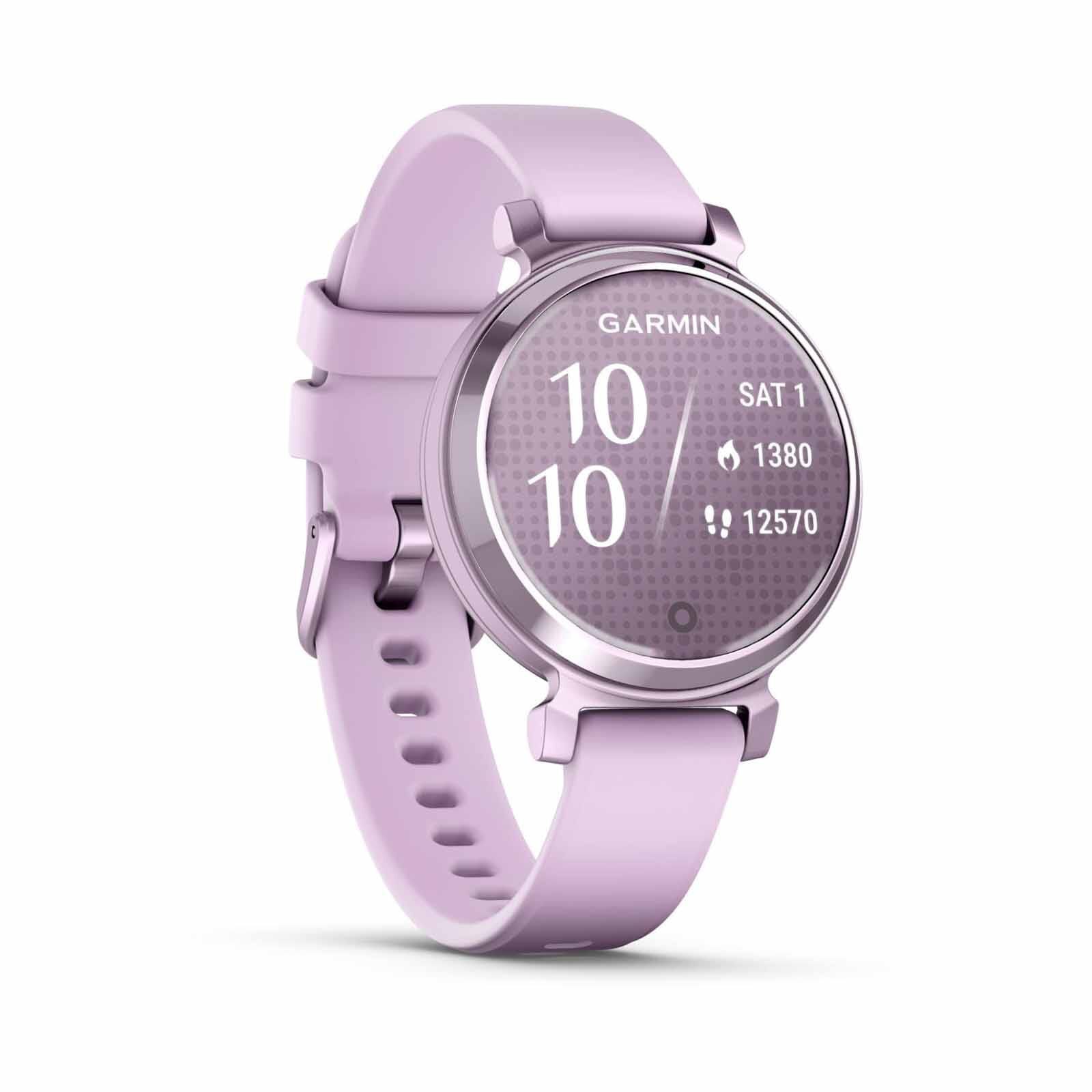 GARMIN Lily 2 Metallic Lilac With Lilac Silicone Band GM-010-02839-21-image 3