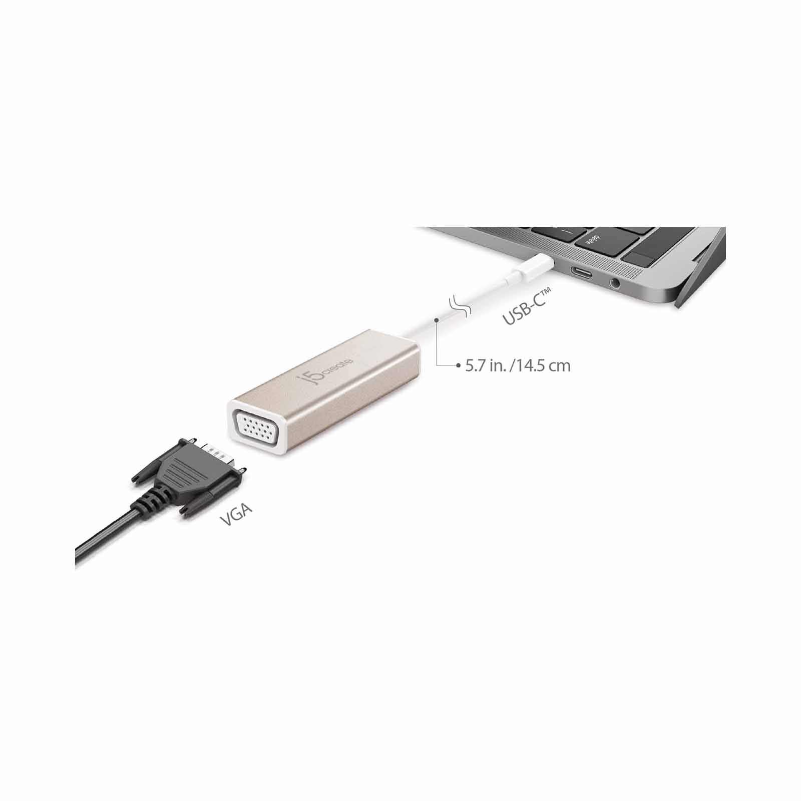 J5CREATE Type-c To Vga Video Adapter JCA111-image 4