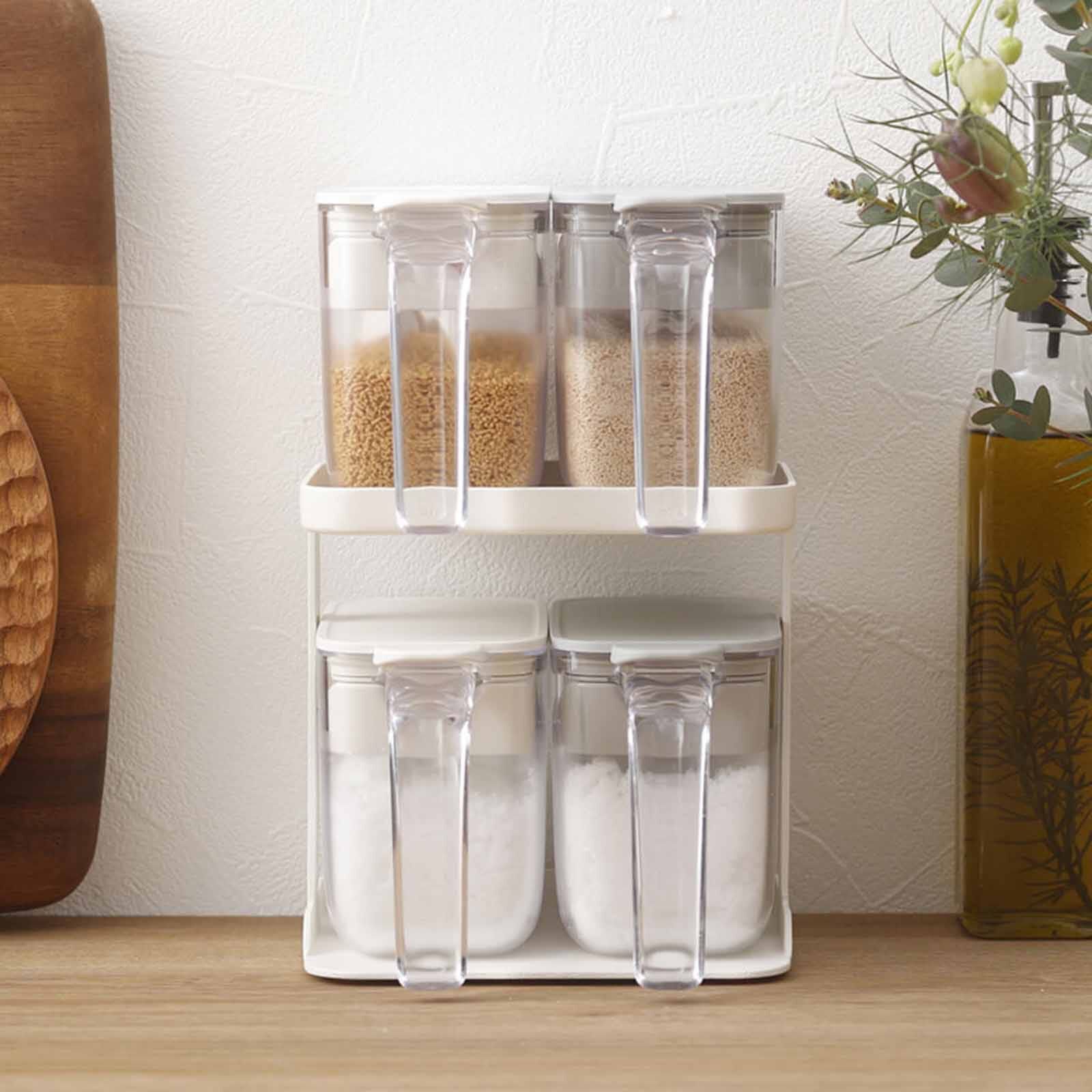 MARNA Good Lock Condiment Organisation Rack (142x142x118mm) - Black K749-BK-image 4