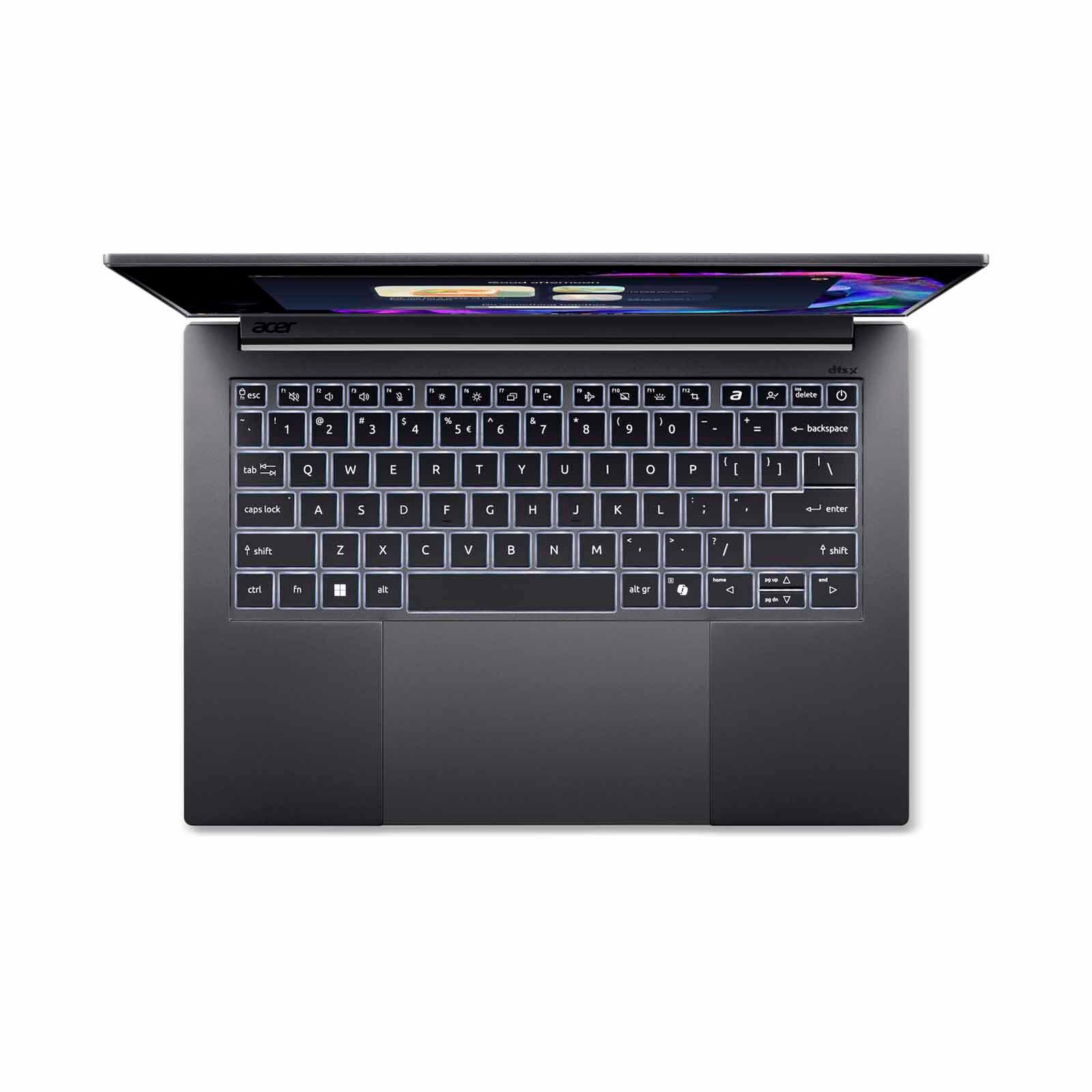 ACER 14.5in Oled Touch Ryzen Ai 9 365 32gb 2tb Rtx5070 Win 11 Home SWIFT X AI PC SFX14-61G-R7XG (TITANIUM GRAY)-image 2