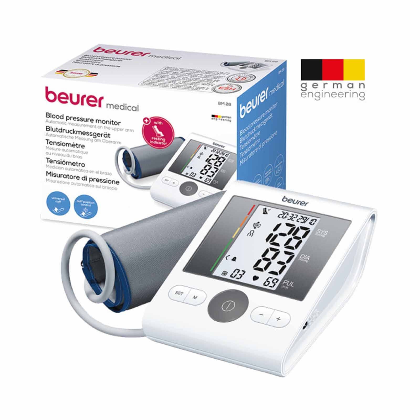 BEURER Upper Arm Blood Pressure Monitor BM 28-image 7