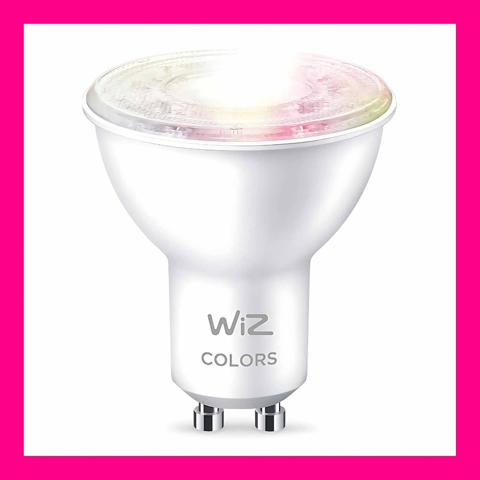 WIZ Ble 4.7w Gu10 Glass 345 Lm Color 929003772322-image 1