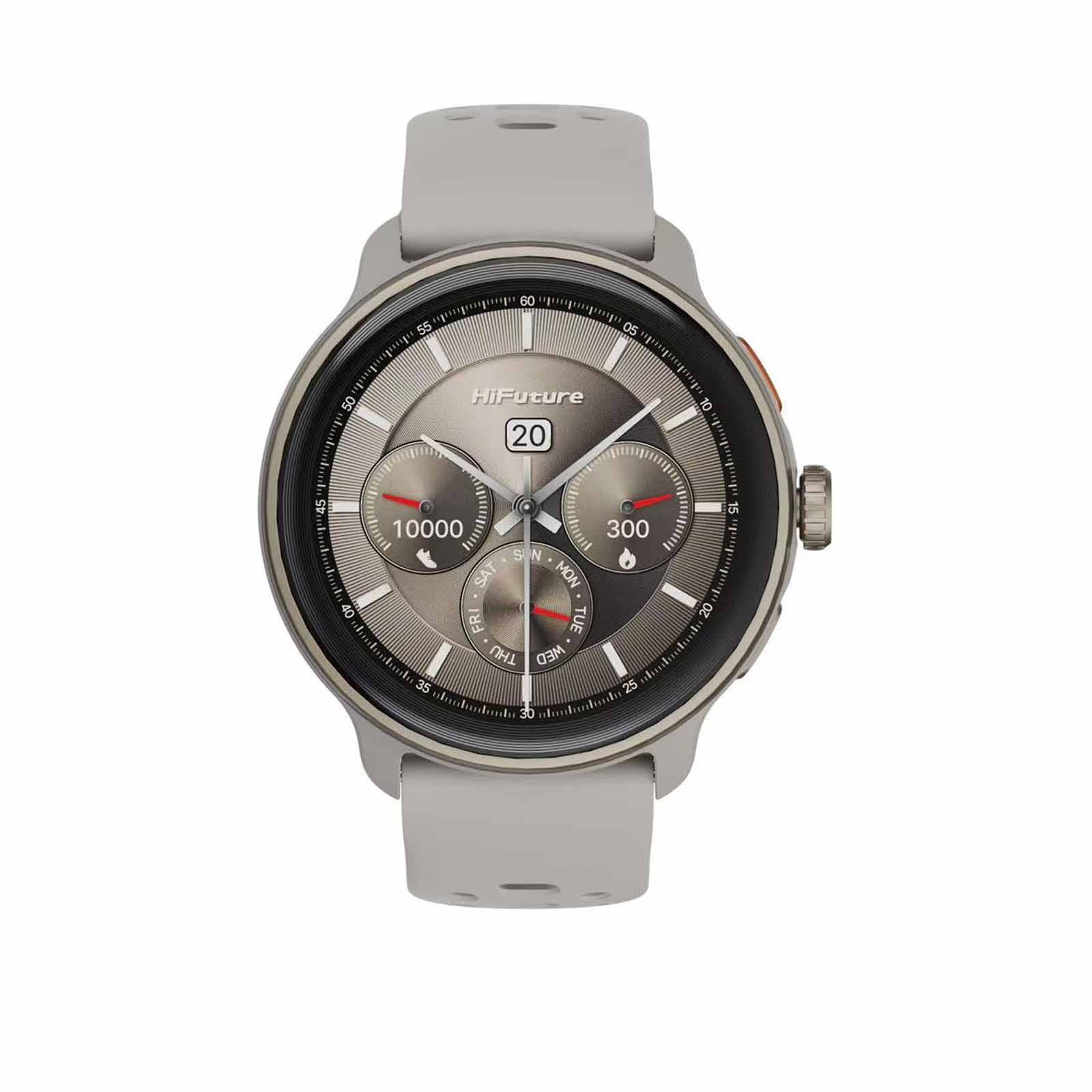 HIFUTURE Vela - Latte Smartwatch With Gps, Heart Rate Function And Syntra Ai HSSW14LT
