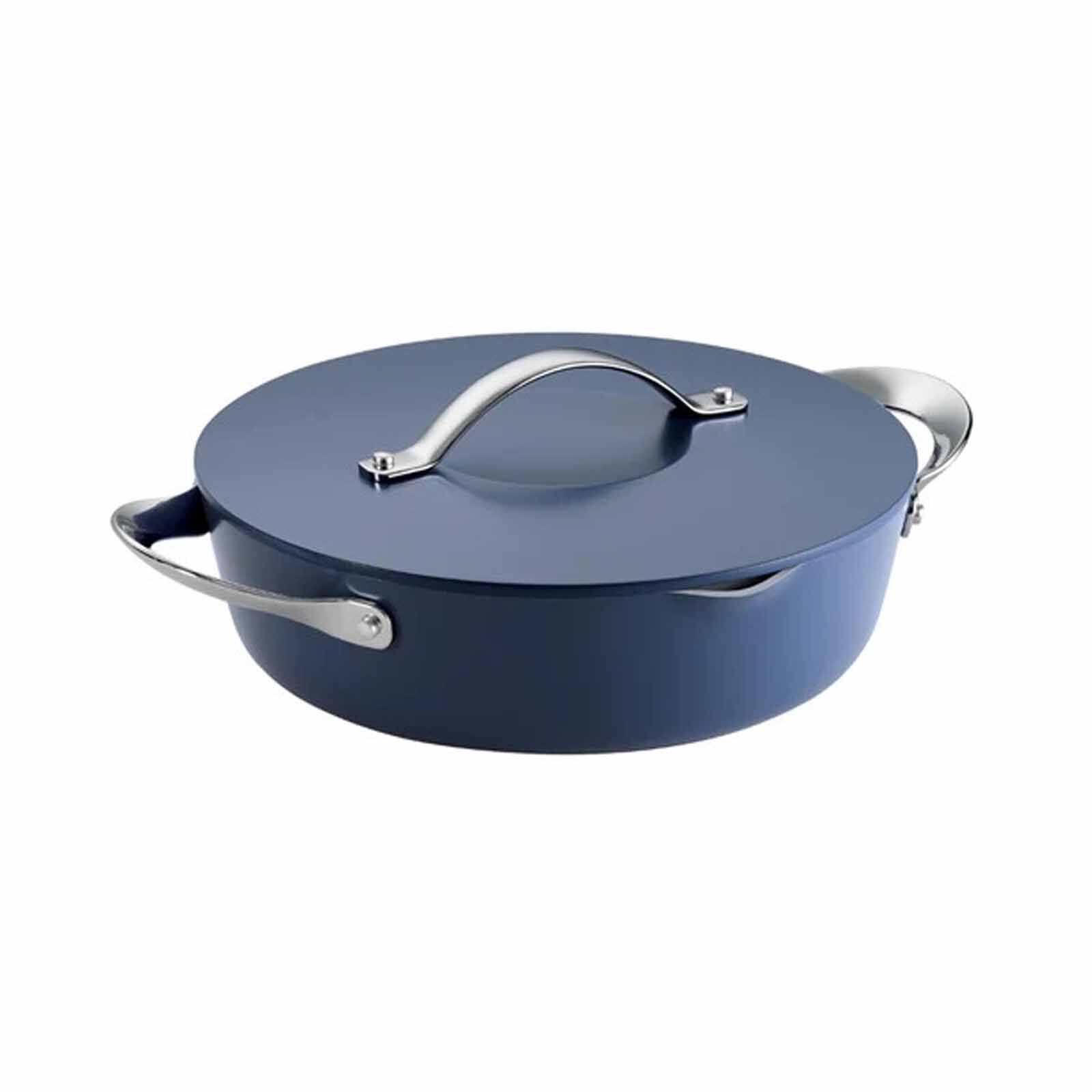 TRAMONTINA 5 Pcs Multi-purpose Pan Set 28cm / 4.0l Fiora - Blue 19584000-image 8