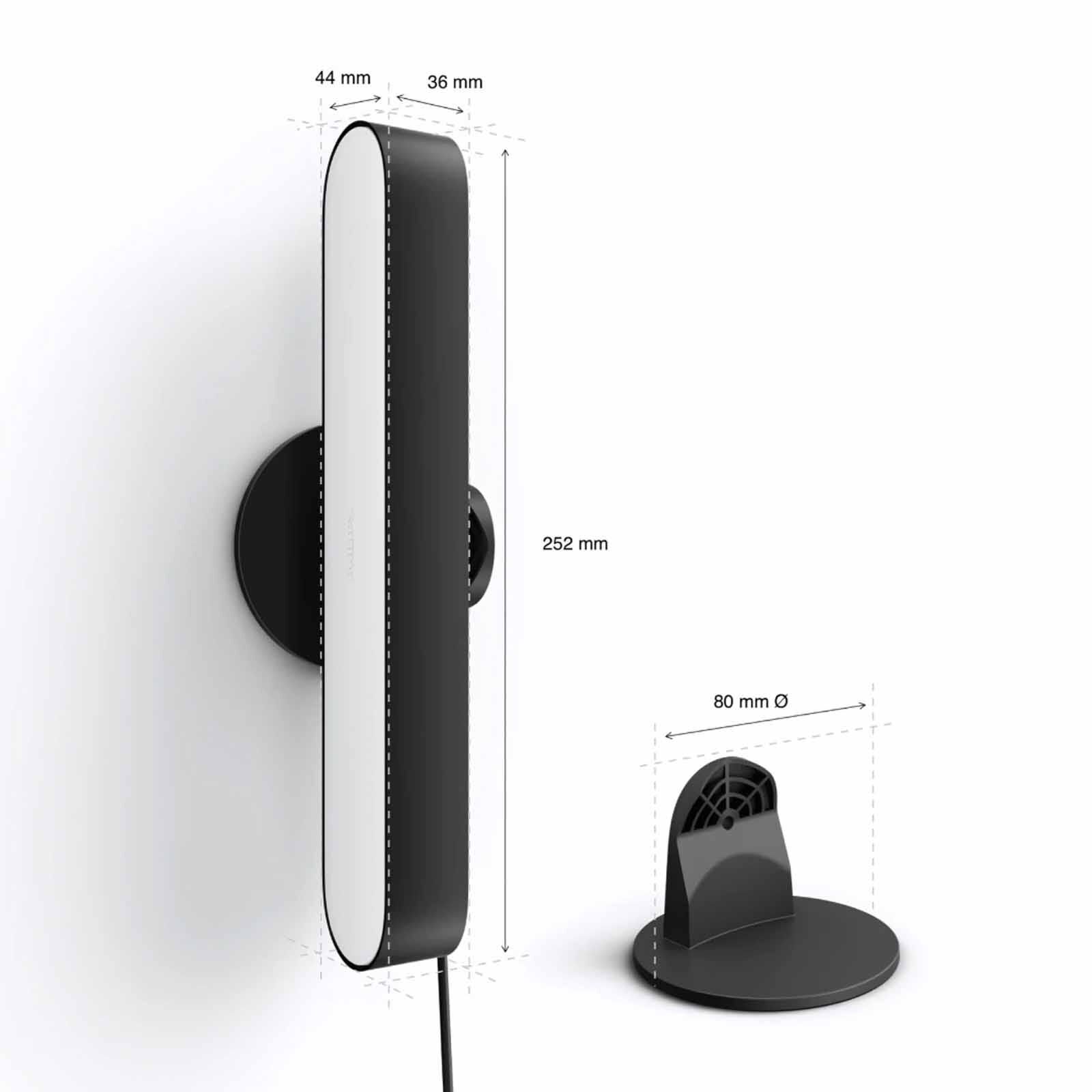 PHILIPS HU Play Bar Lights Duo Pack Black 915005733901-image 1