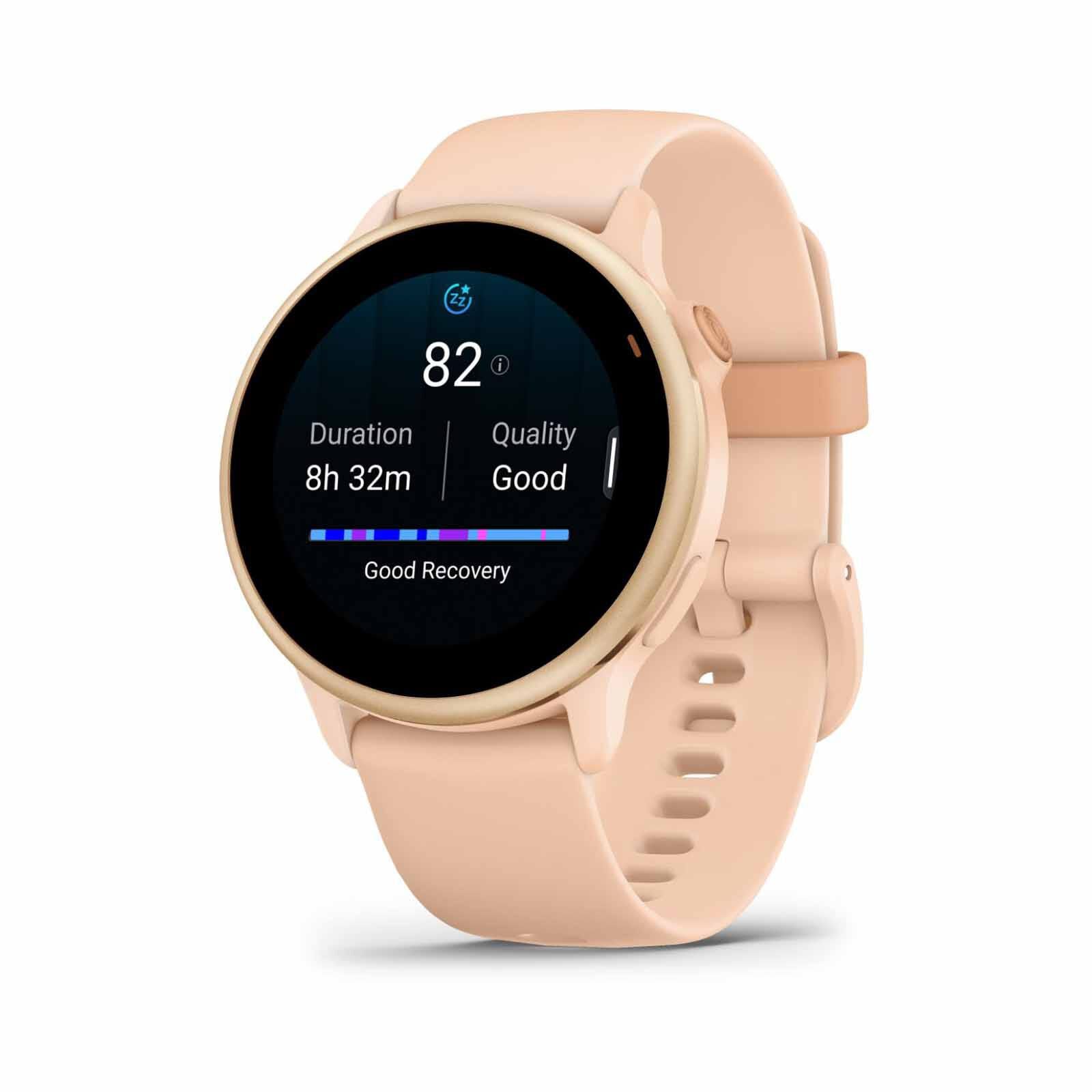 GARMIN Vivoactive 6 Gps Smartwatch Metallic Pink Dawn With Pink Dawn Band GM-010-02985-43-image 3