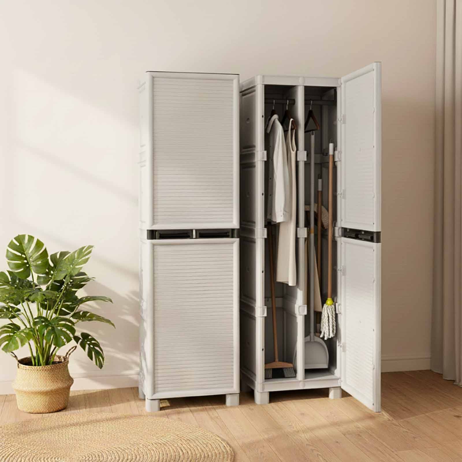 ARTPLAST Linea Concert Slim Tall Clothes Cabinet 50x39x172cm CONCERT-image 1