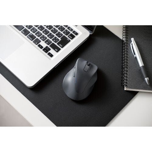 ELECOM Wireless 5 Buttons Anti Bacterial Silent Black (m Sz) M-XGM30DBSKBK-image 3