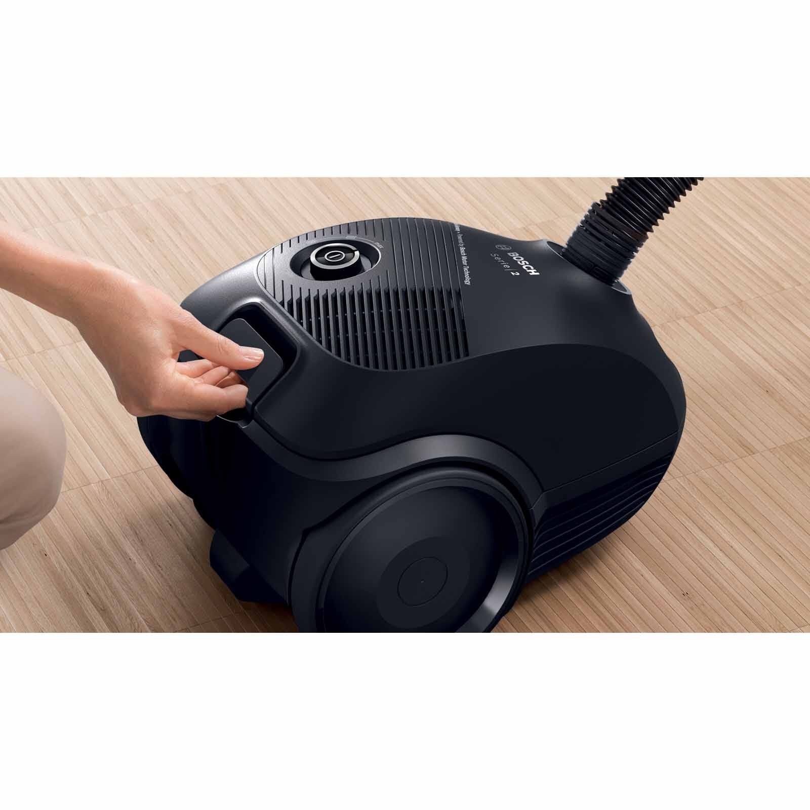 BOSCH Bagged Vacuum Cleaner (600w) - Black BGBS2BA1GB-image 6