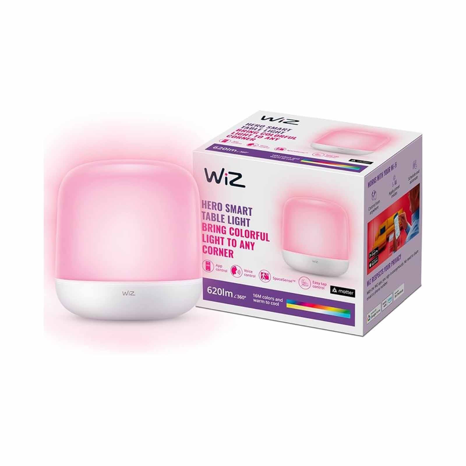 WIZ Ble Hero Portable Lamp 9w Uk Plug Color 929002626817