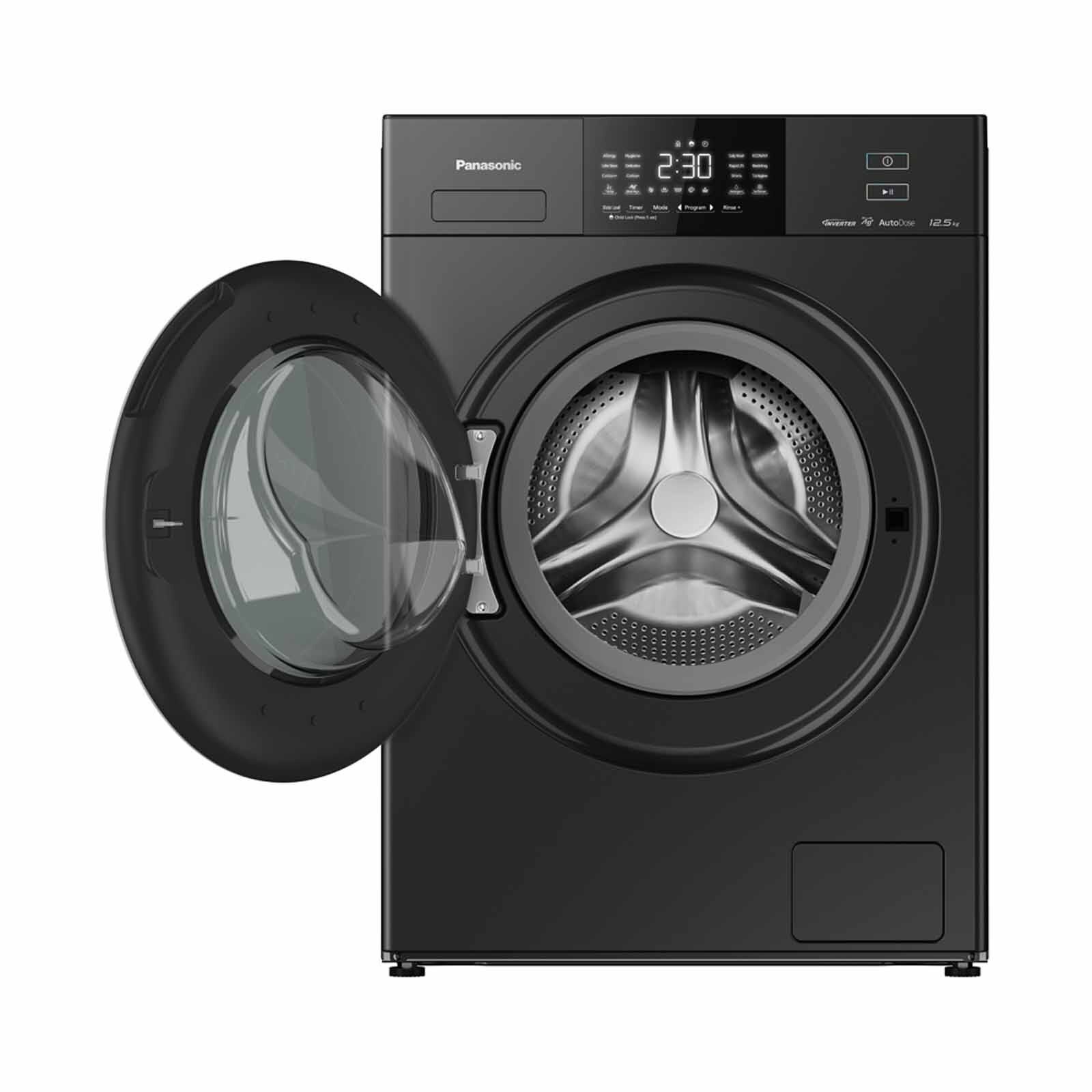 PANASONIC Front Load Washer (12.5kg) NA-25CEW1BSG-image 2