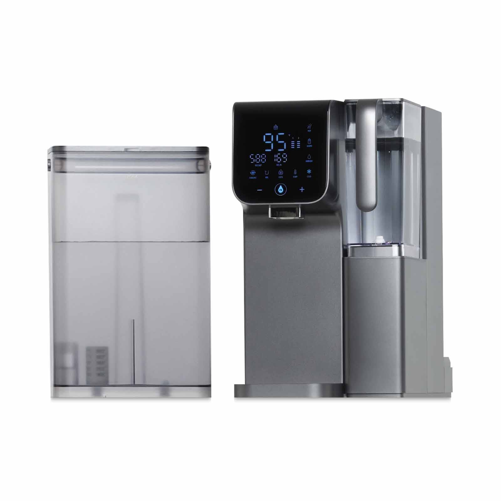 NOVITA Portable Instant Hot & Cold Water Dispenser (5.5l) - Titan Grey Ro W16 GREY RO-image 2