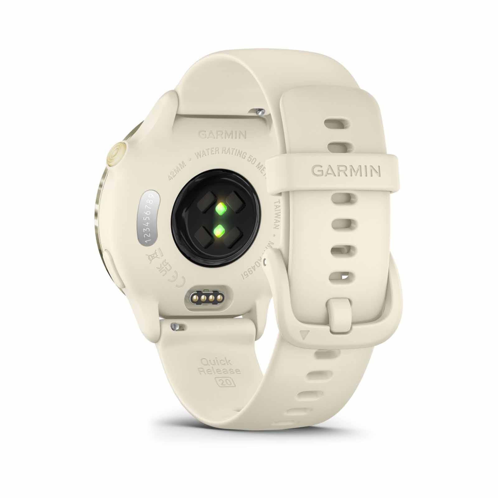 GARMIN Vivoactive 6 Gps Smartwatch Lunar Gold With Bone Band GM-010-02985-41-image 4