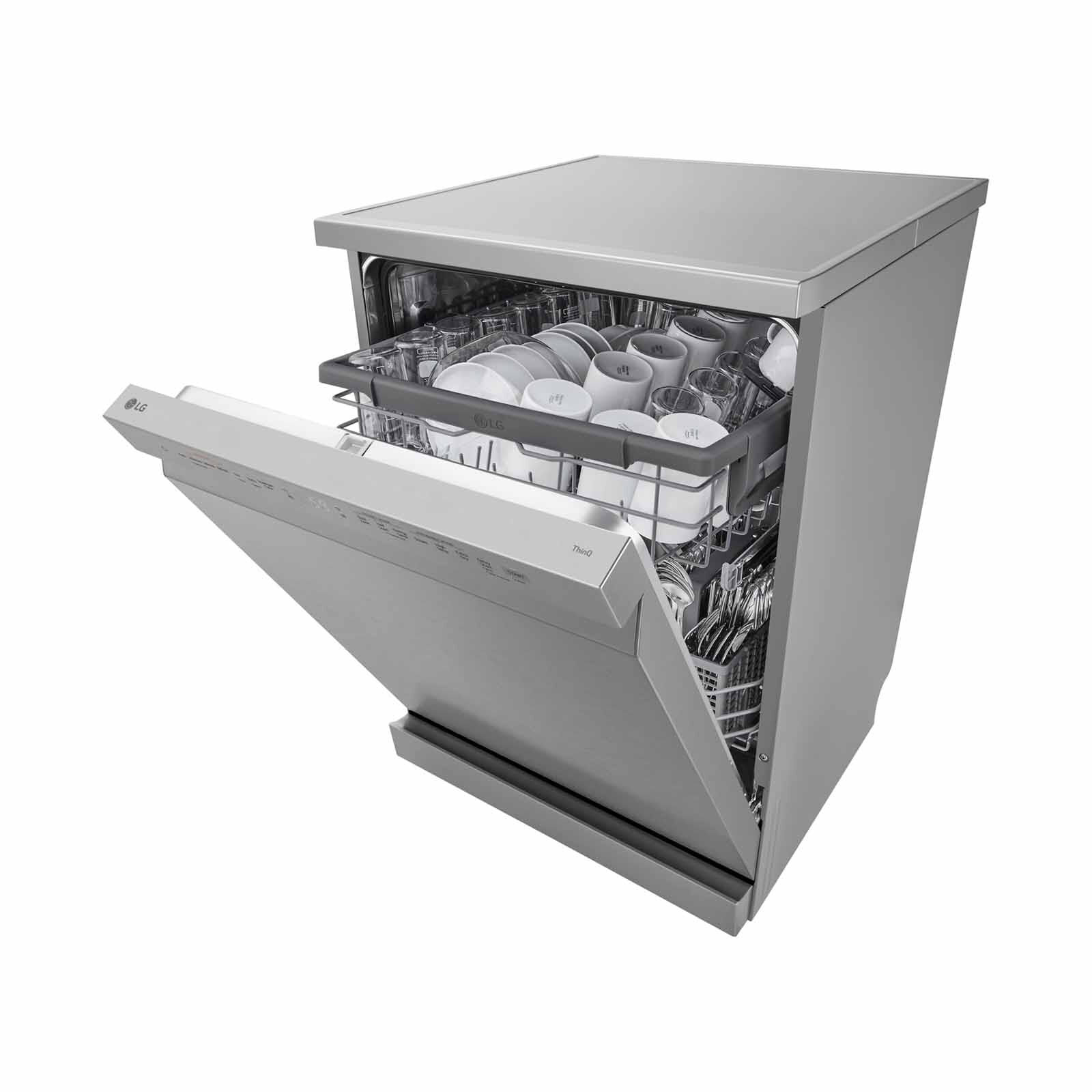 LG Quadwash Dishwasher (14 Place Setting)-prime Silver DFC533FV-image 4