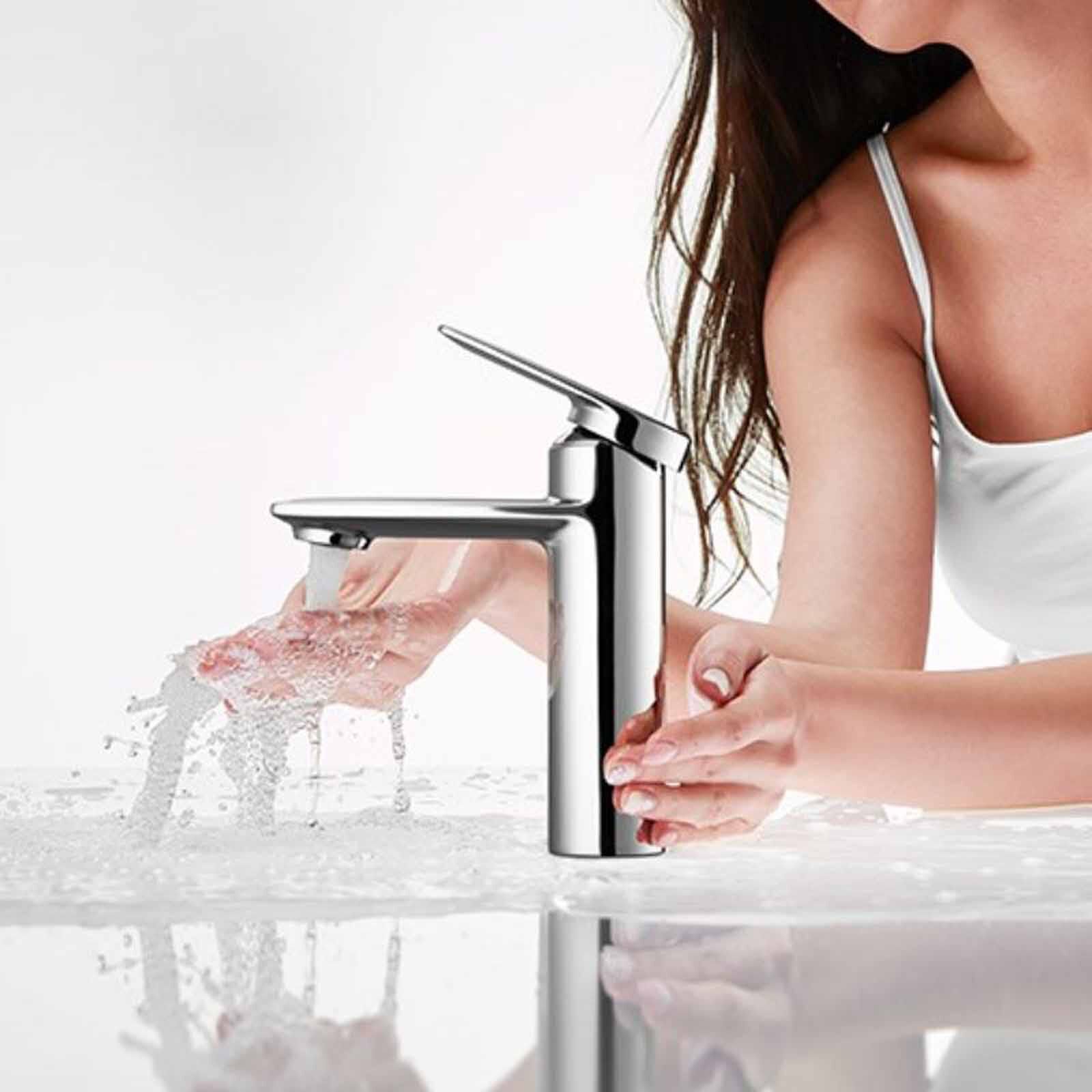 BRAVAT Bravat Eddie Single Lever Basin Mixer Dzr Brass Body - Exclude Installation F1369402CP-ENG-image 5