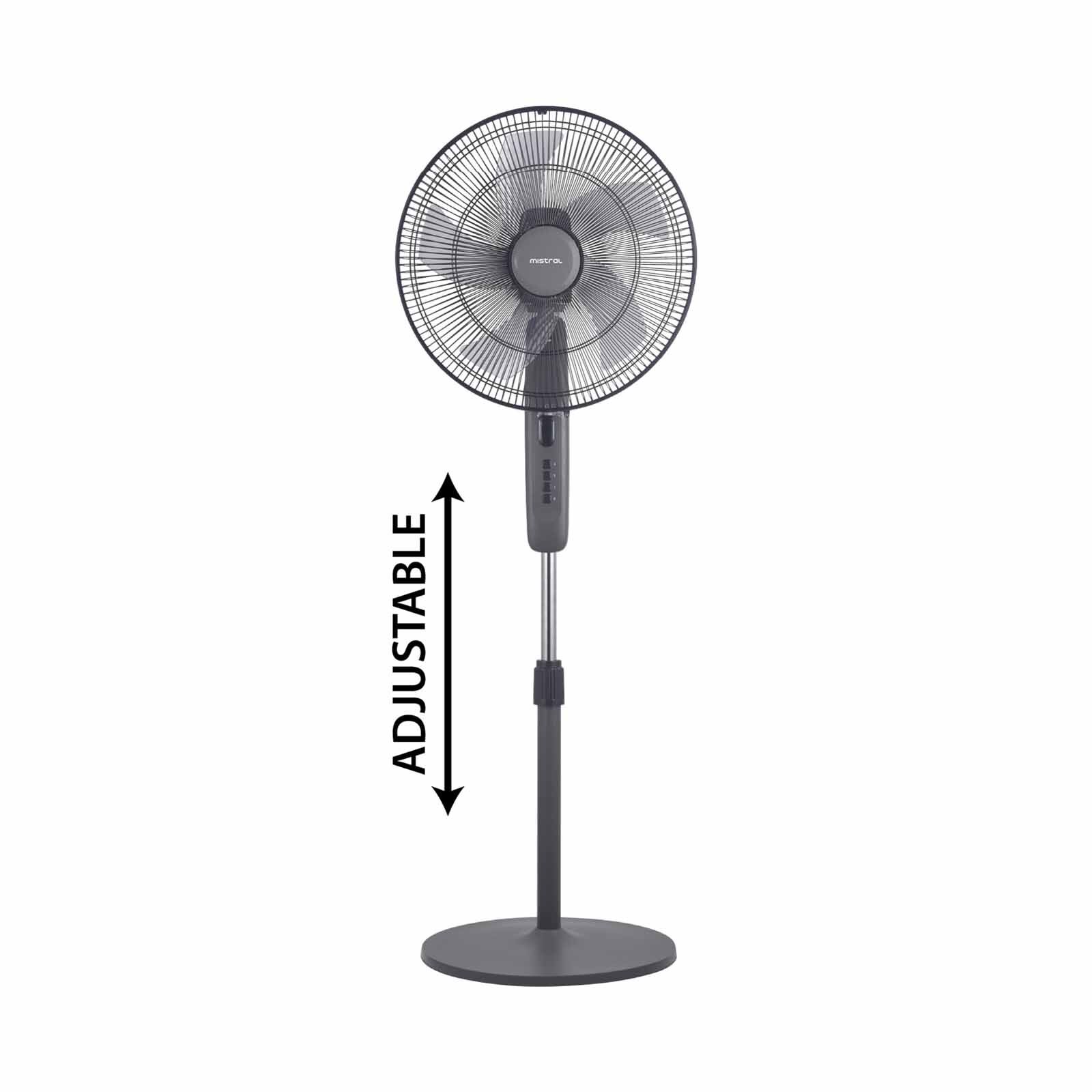 MISTRAL 16 In Stand Fan-dark Grey MSF1699