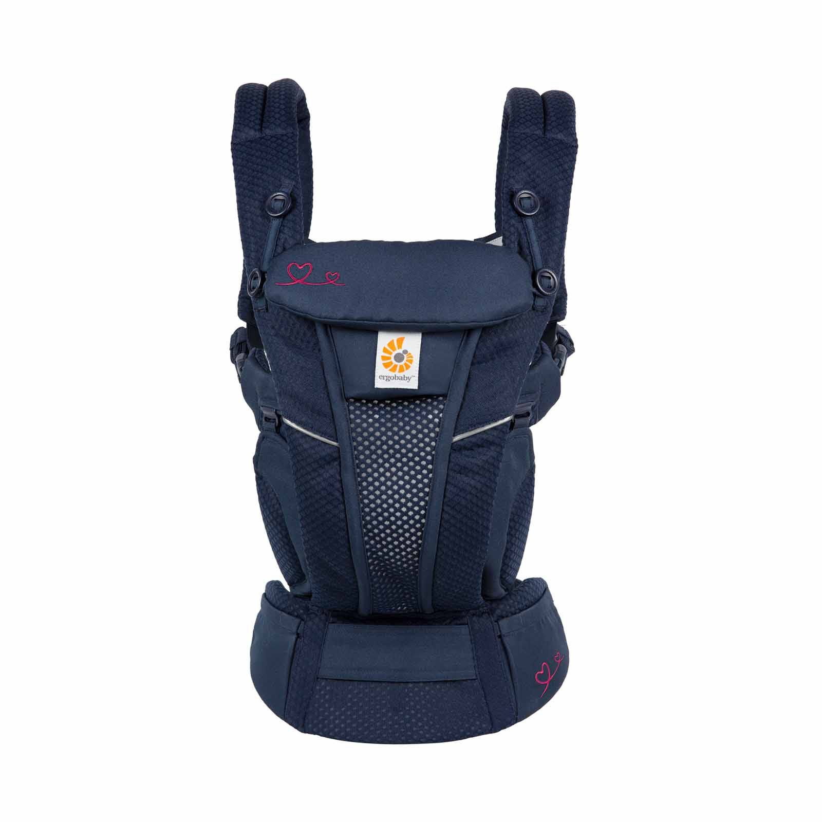 ERGOBABY Omni Breeze Baby Carrier - Infinite Love, Blue BCZ360PNLVBLU-image 1