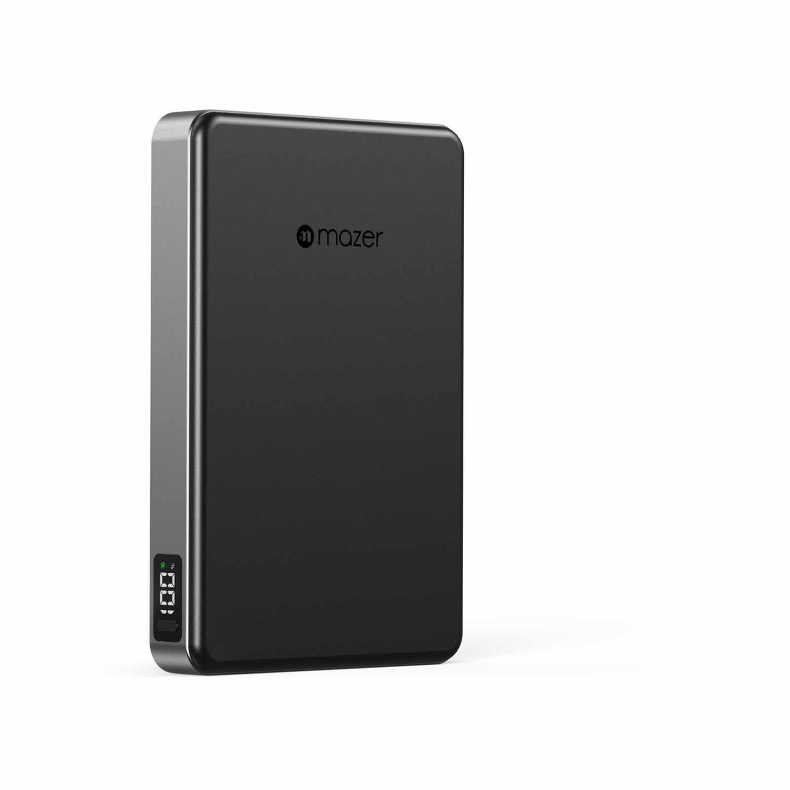 MAZER Qi2-25w Certified 10,000mah Pd45w Slim Power Bank-black M-MAGAIR31-BK-image 12