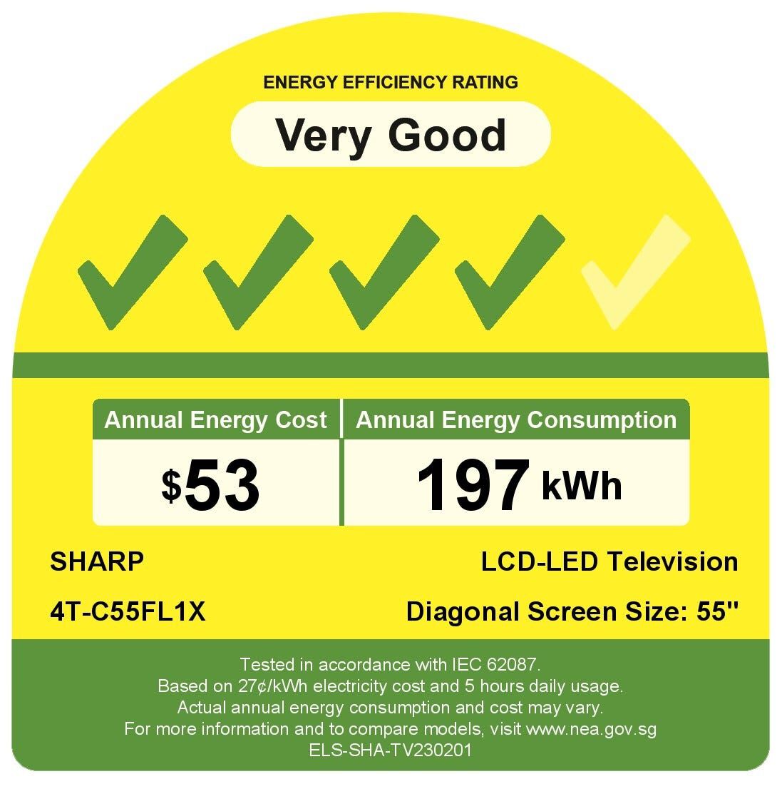 SHARP 55 In 4k Ultra Hd Led Tv 4T-C55FL1X-image 8