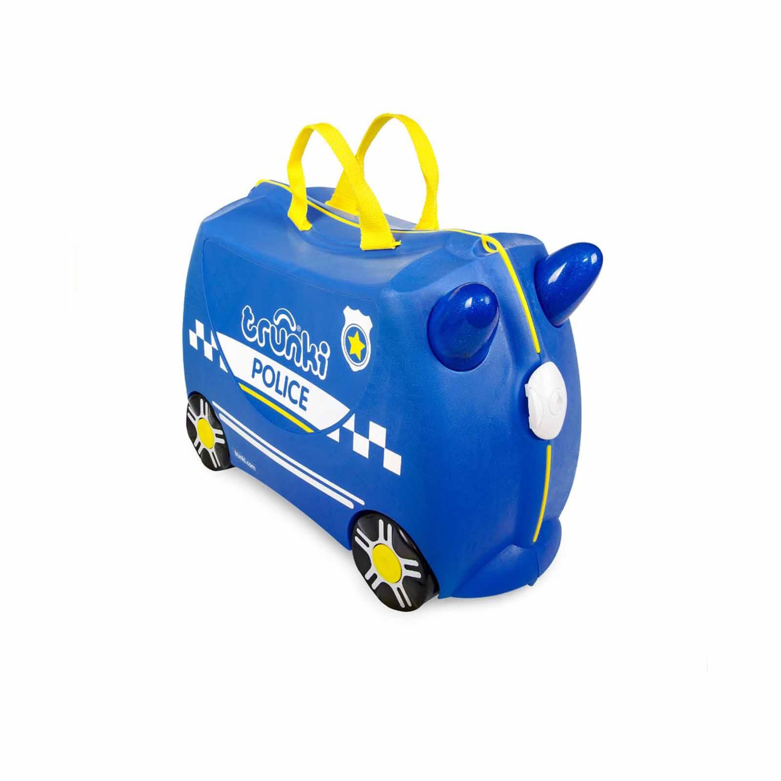 TRUNKI Ride On Luggage - Percy Police Car TR0323-GB01