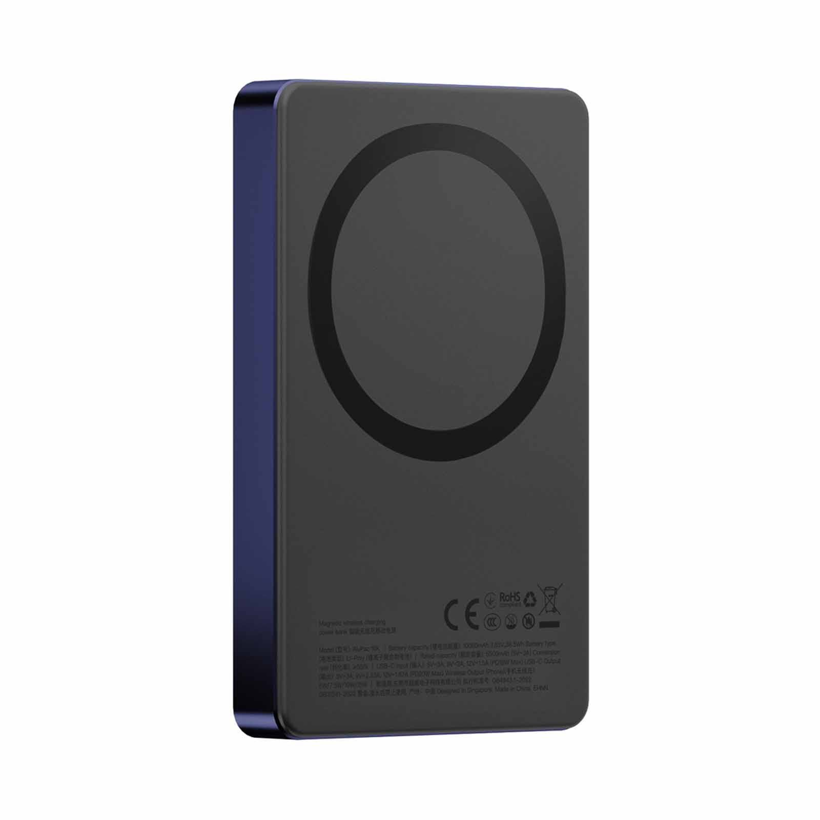 ENERGEA Alupac 10k 3c, 10000mah Ultra Light Aluminium Magsafe Compatible Powerbank - Indigo Blue AP-10KQH-BLU-3C-image 4