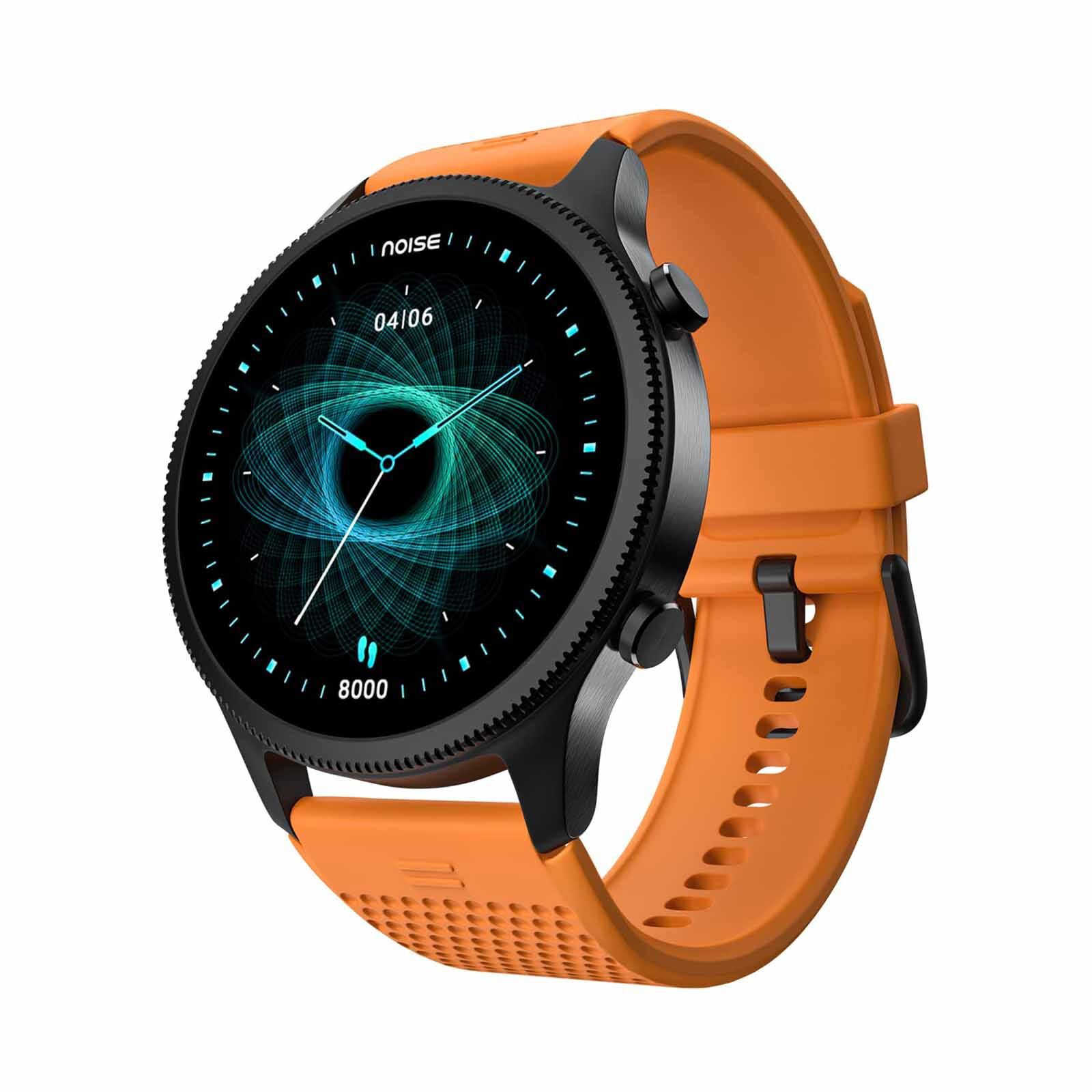 NOISE Noisefit Halo Smartwatch - Fiery Orange WRB-SW-HALO-STD-ORNG_BLK-image 3