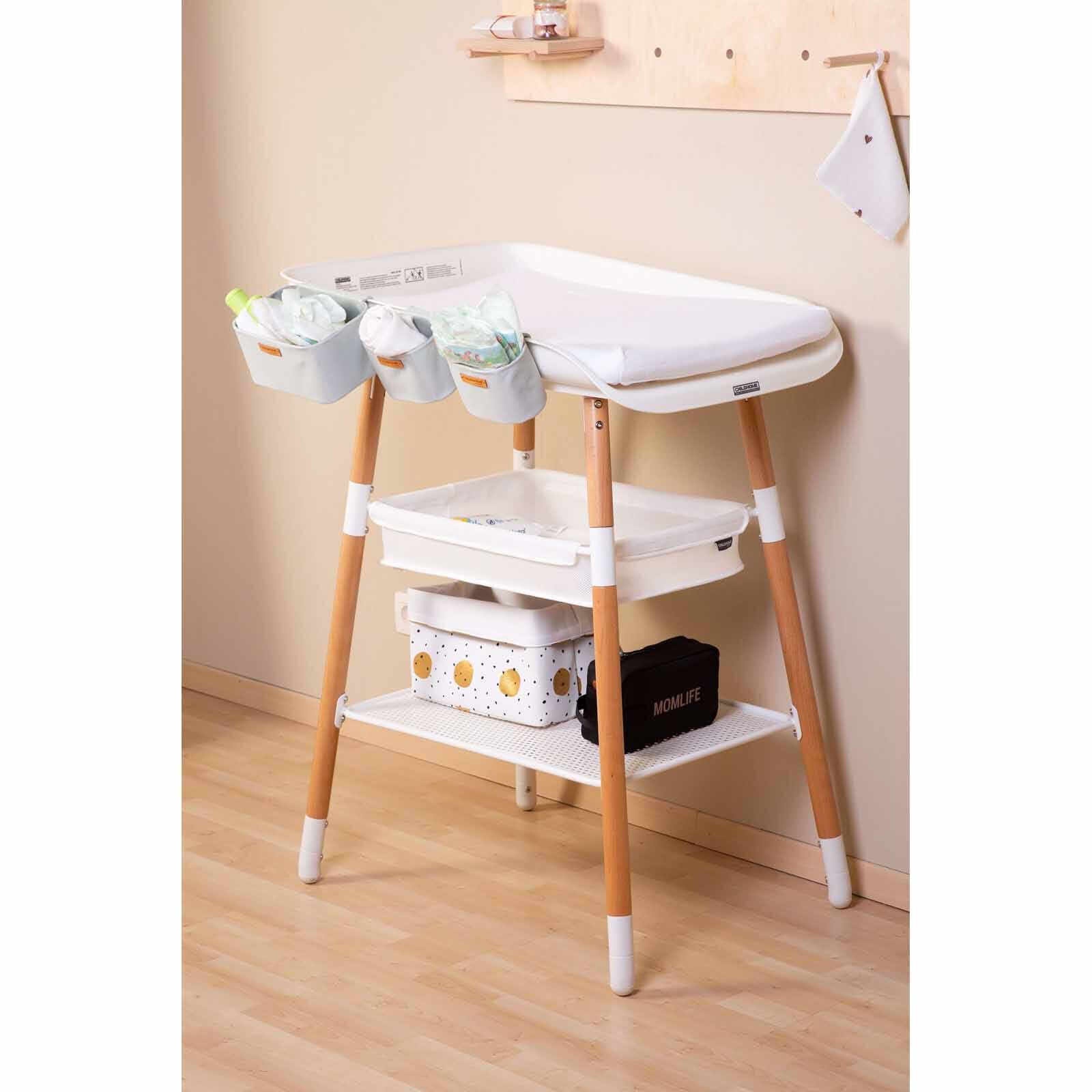 CHILDHOME Changing Table - Natural White (online) EVOLUX-image 6