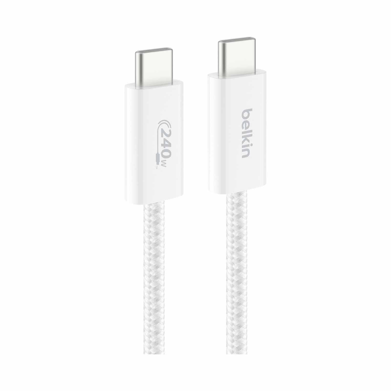 BELKIN 240watt Usb-c To C Cable 1.5m 2pack Wht CAB019QC05WH2PK-image 5