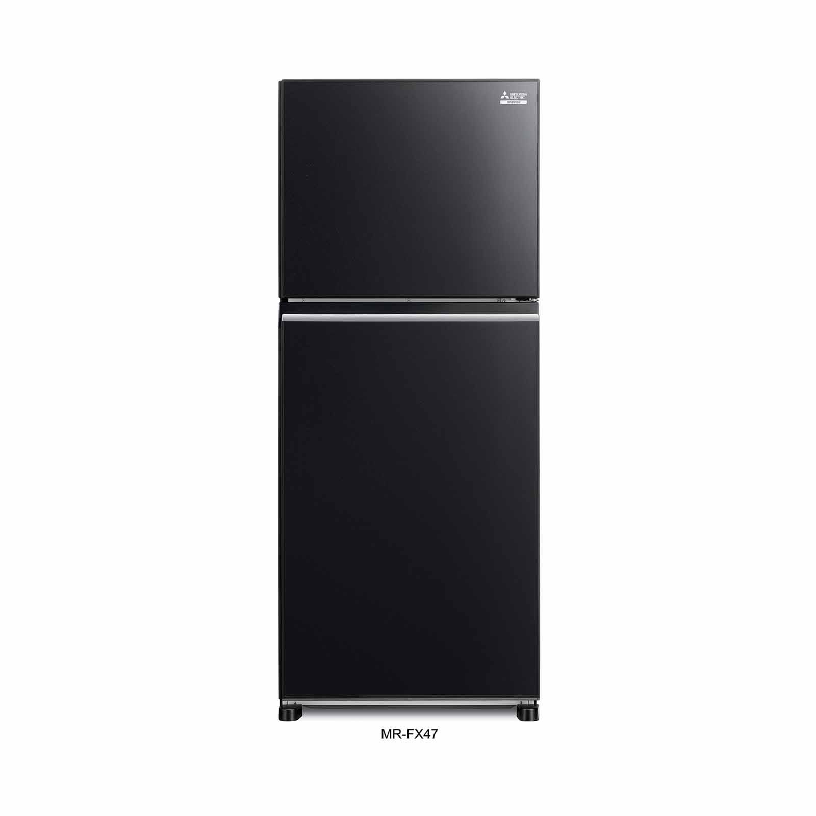 MITSUBISHI 2 Door Refrigerators (378l) Glass Black MR-FX47EX-GBK-P-image 1